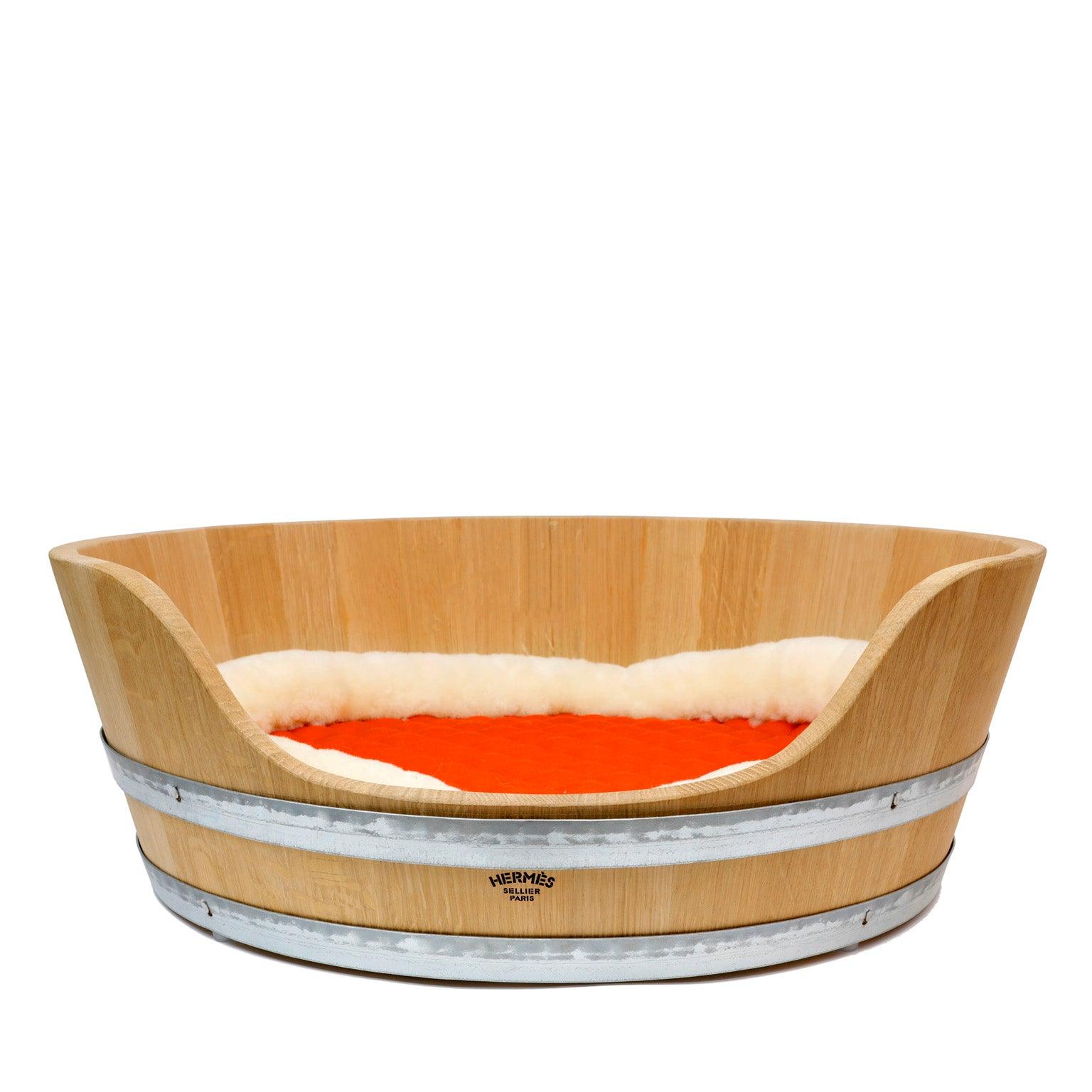 hermes dog bed large