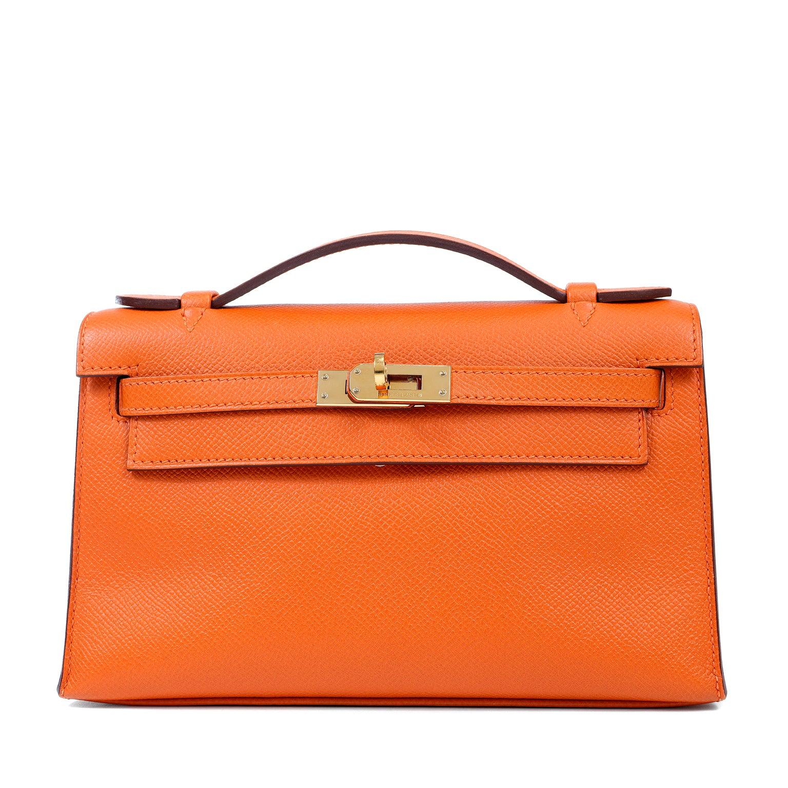 Hermès Kelly To Go Epsom Orange