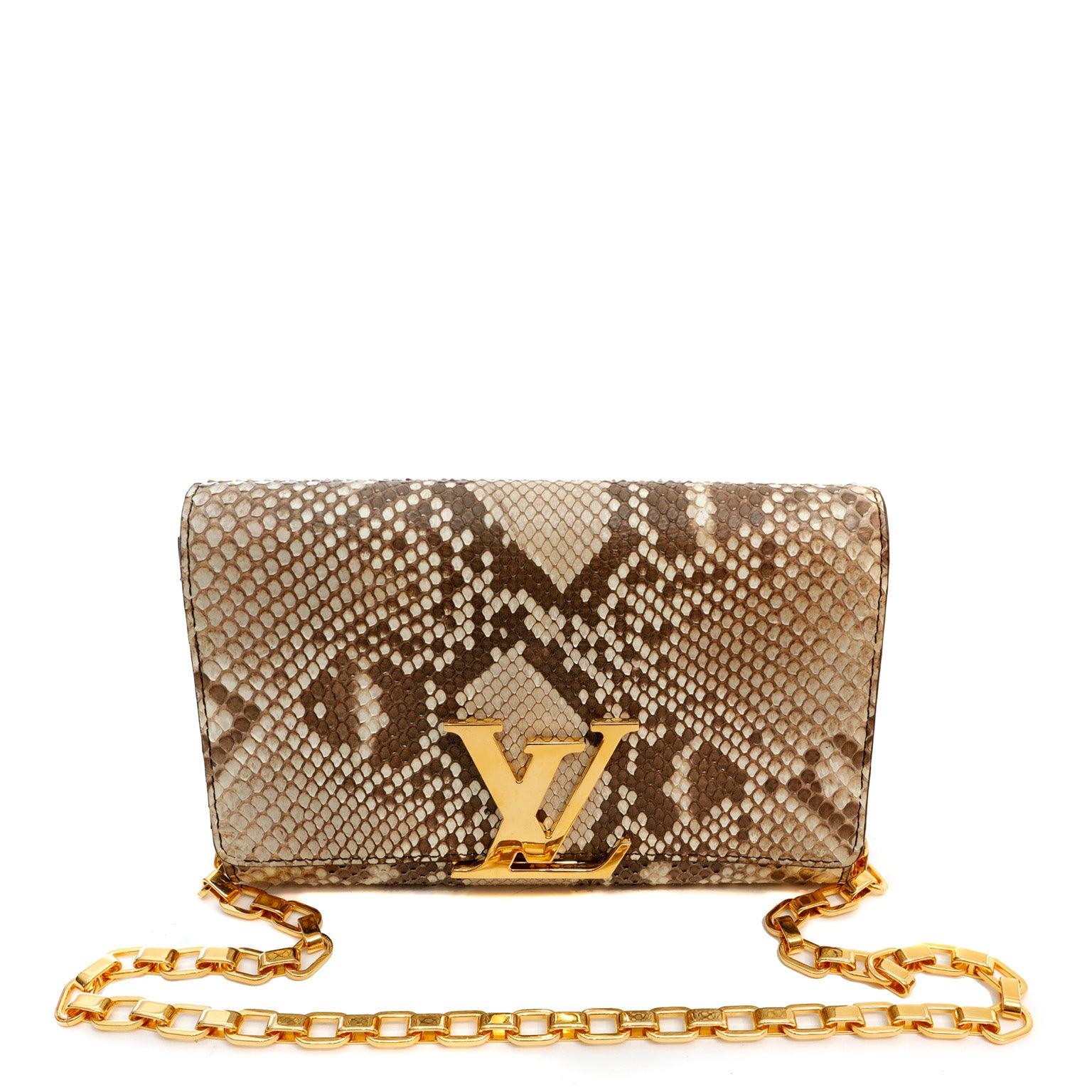 Louis Vuitton Louise Long Necklace Gold Bracelet Chain