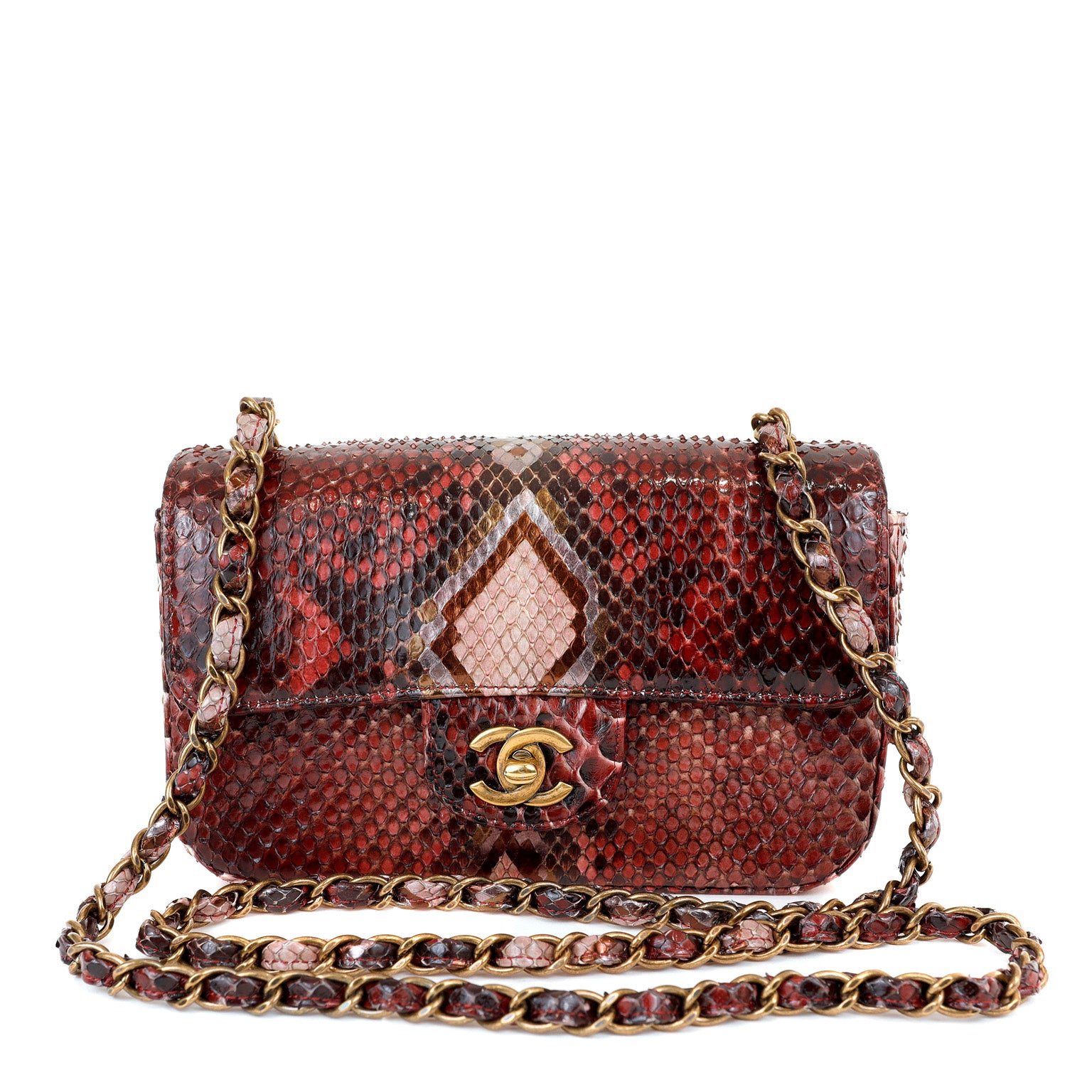 Python Mini Flap Python Chanel Bag Price Elevate Your Style With