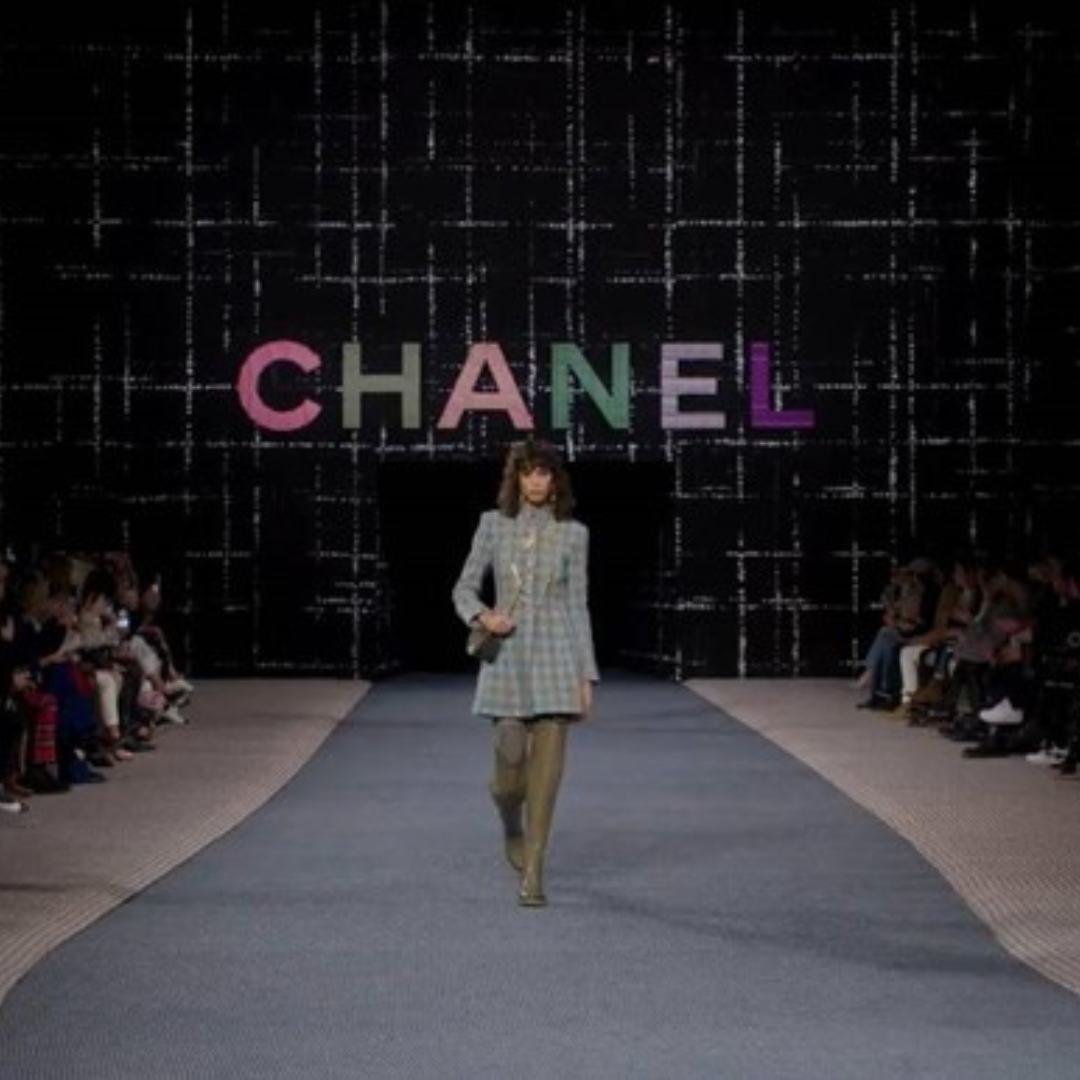 Chanel Camellia Embossed Flap Bag in White Leather