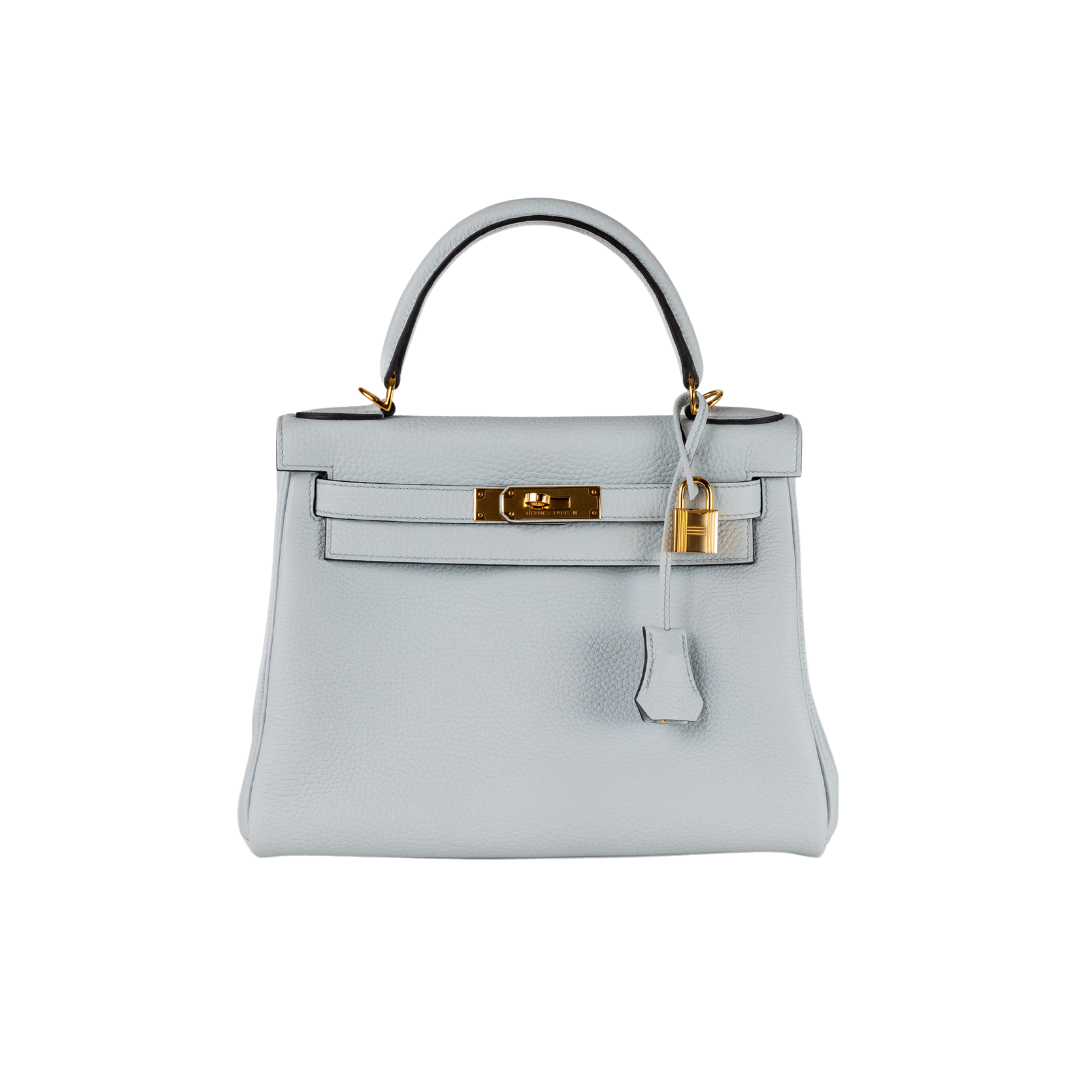 Hermes Victoria Bag in Deep Chocolate Brown