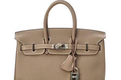 Hermès Etoupe Togo Birkin 25