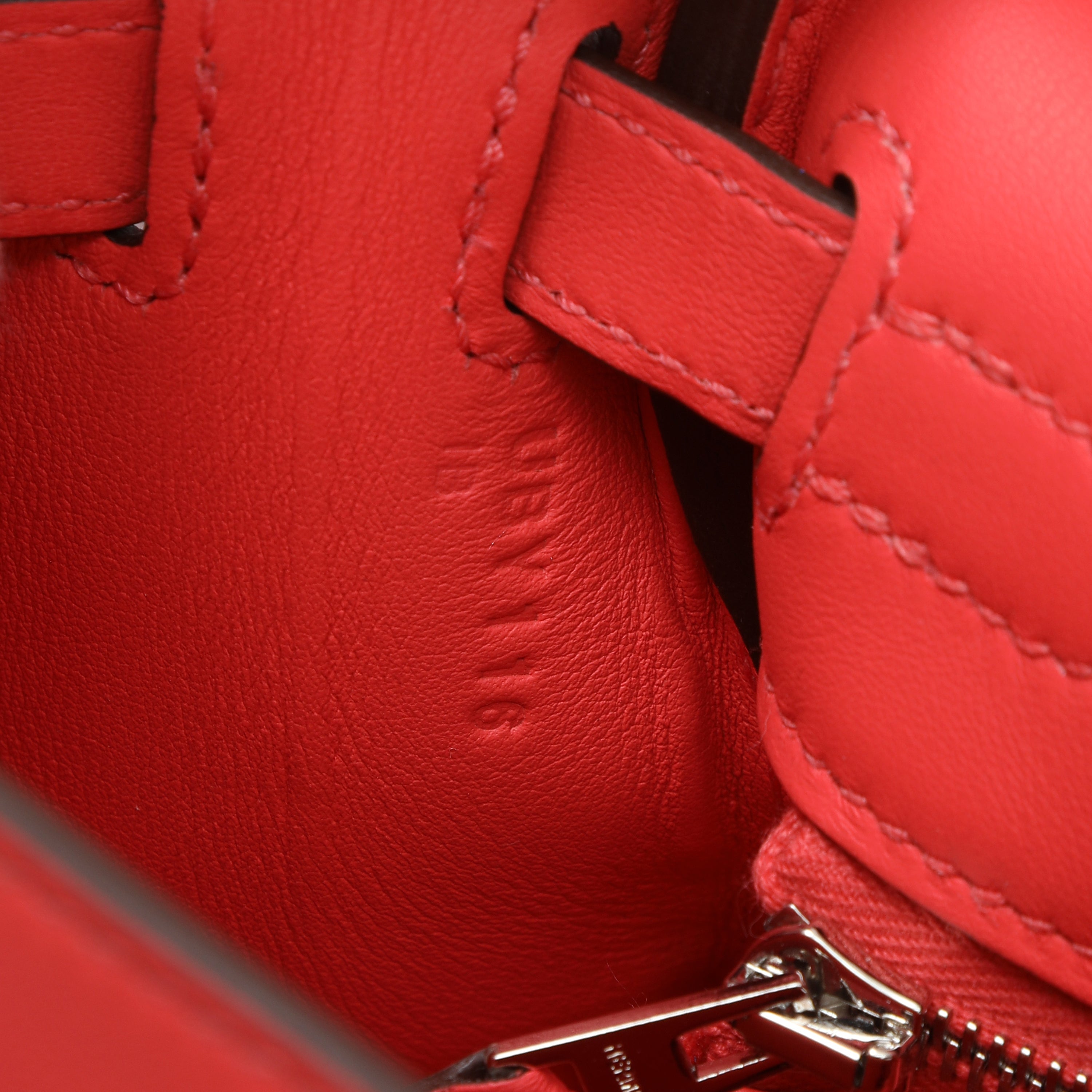 Hermes 25cm Rose Taxes Swift Kelly w PH