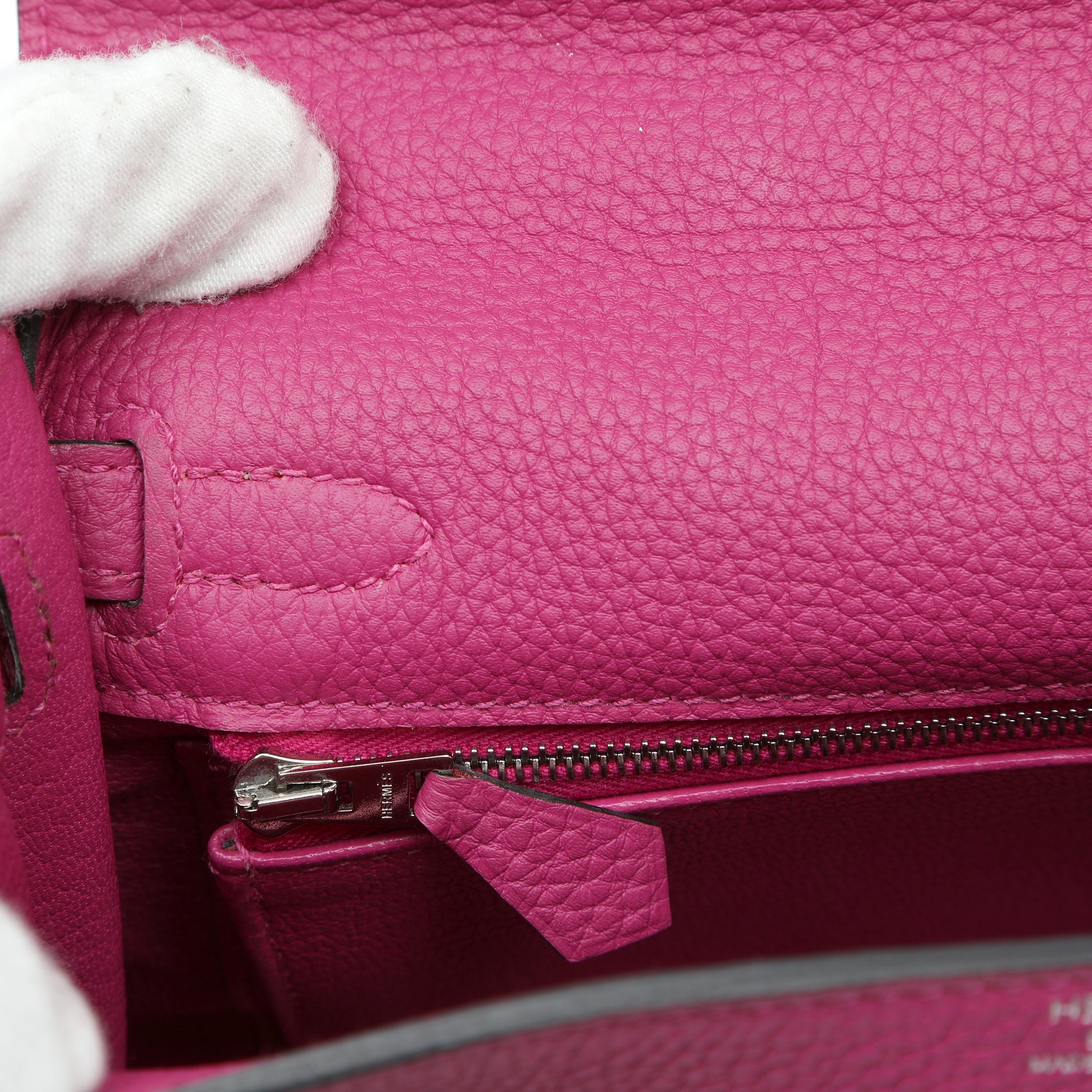 Hermes 25cm Birkin Magnolia Togo w PHW