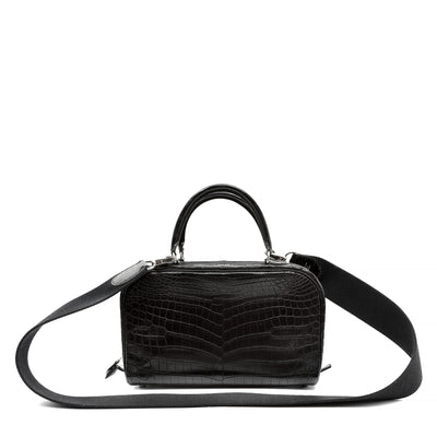 Hermes Sac en Vie 26cm Black Niloticus Crocodile – Only Authentics