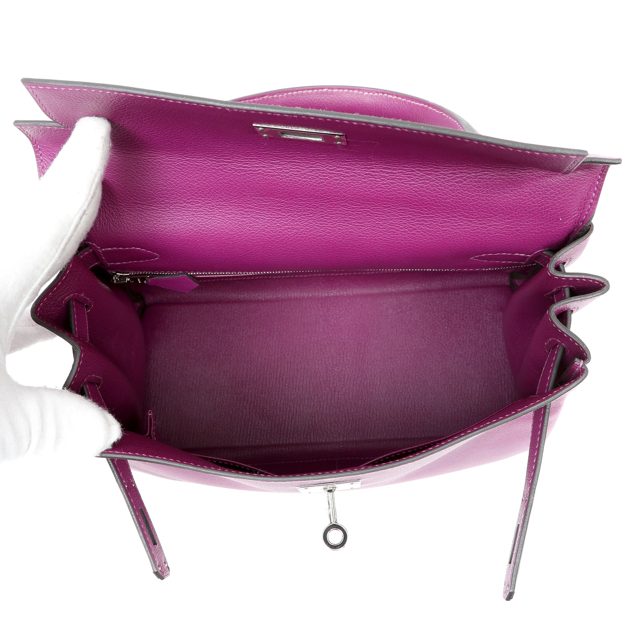 Hermes 28cm Mahnolia Togo Kelly w PHW