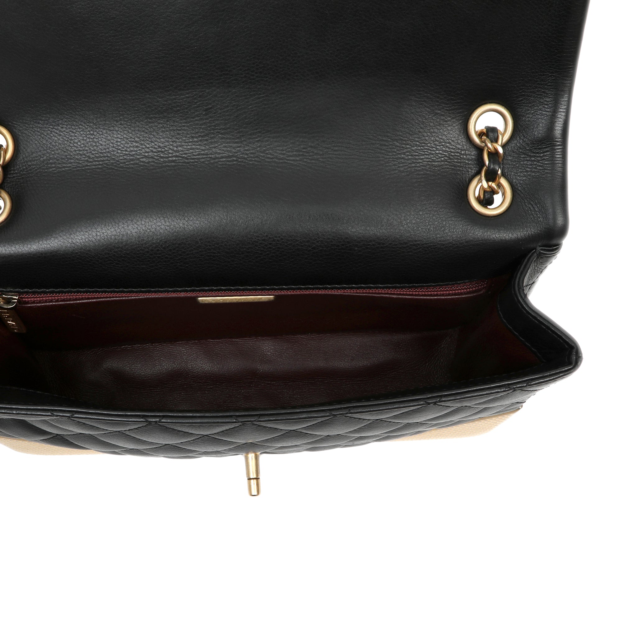 Chanel Quilted Calfskin Rock The Corner Classic Flap