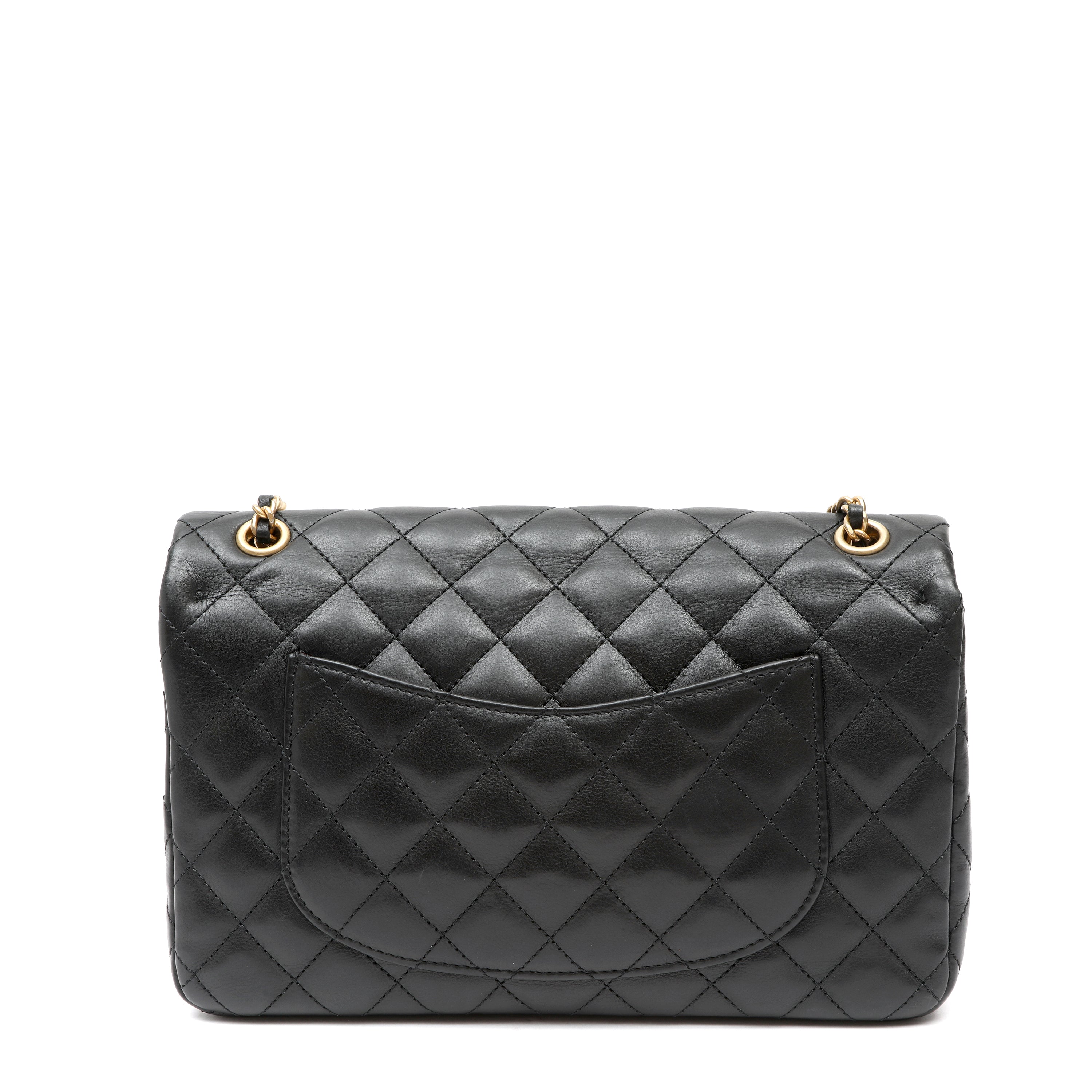 Chanel Quilted Calfskin Rock The Corner Classic Flap