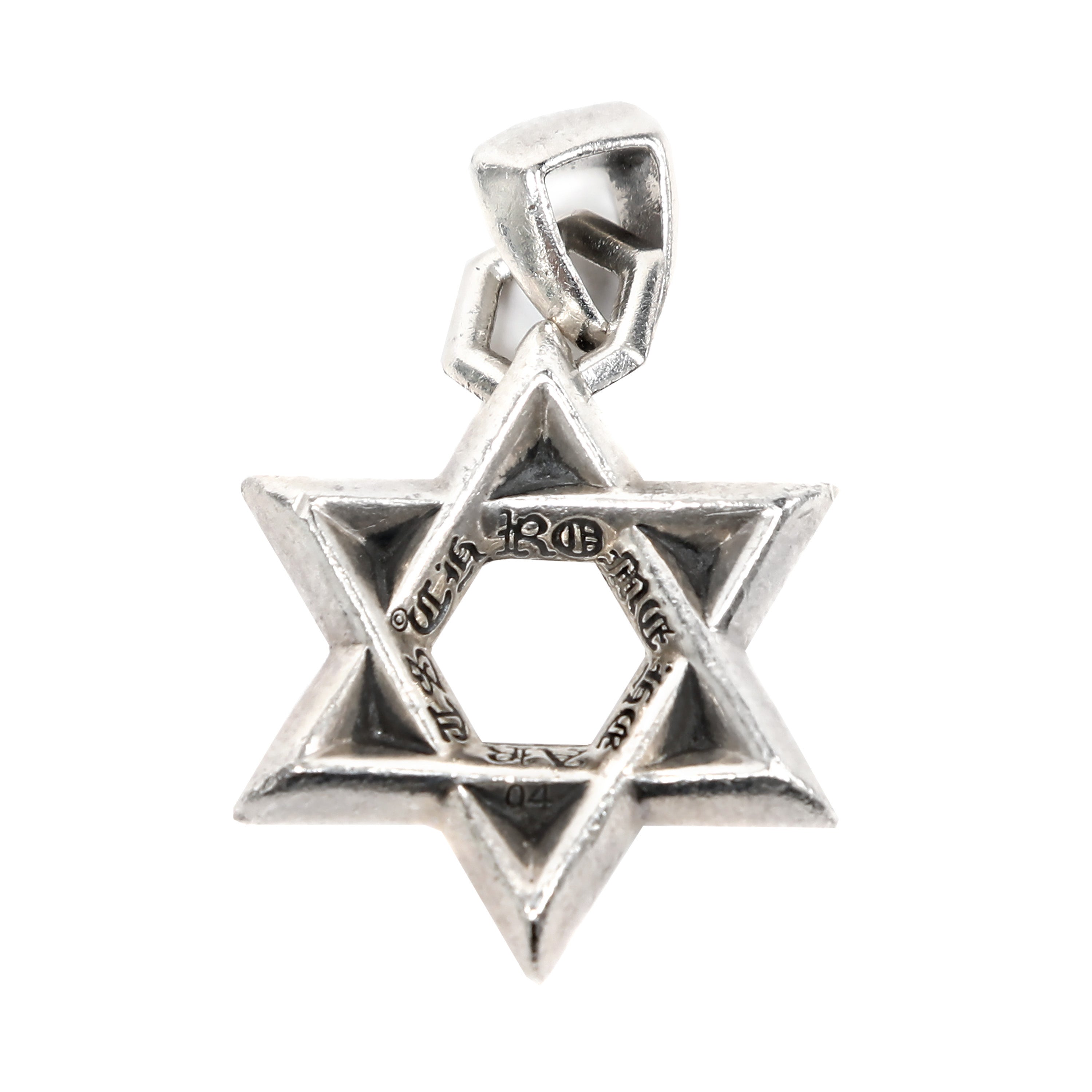 Chrome Hearts Small Star Of David Pendant