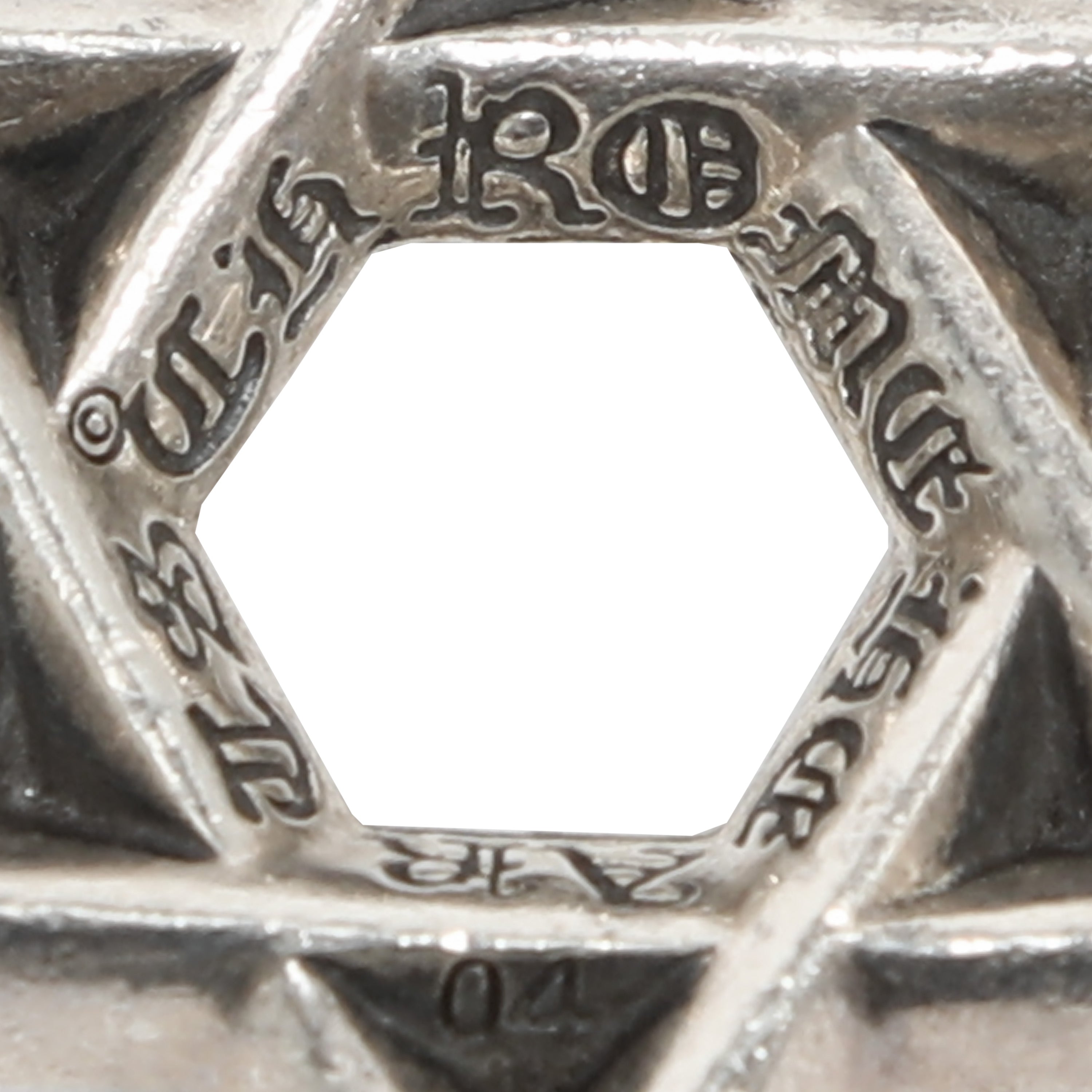 Chrome Hearts Small Star Of David Pendant
