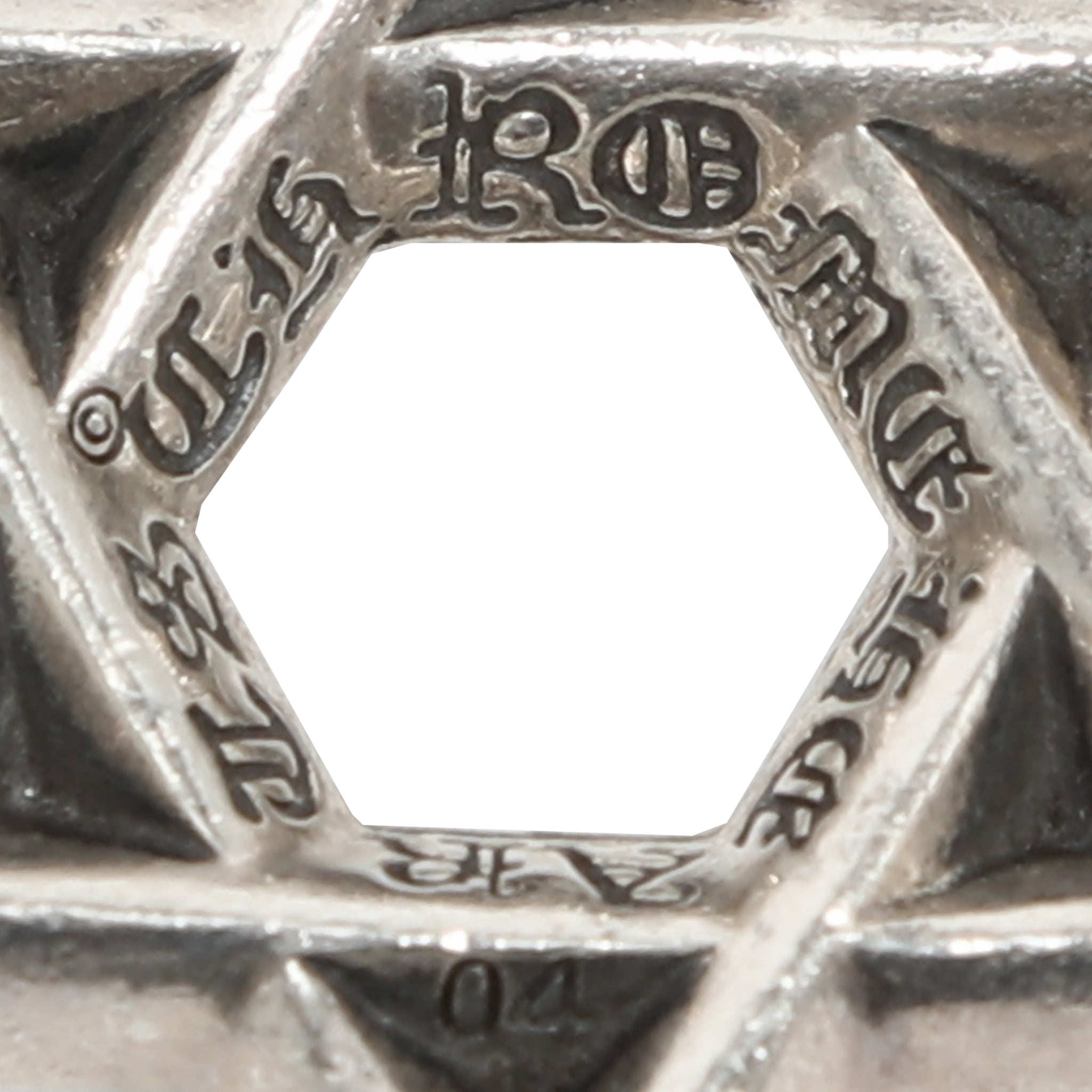Chrome Hearts Small Star Of David Pendant