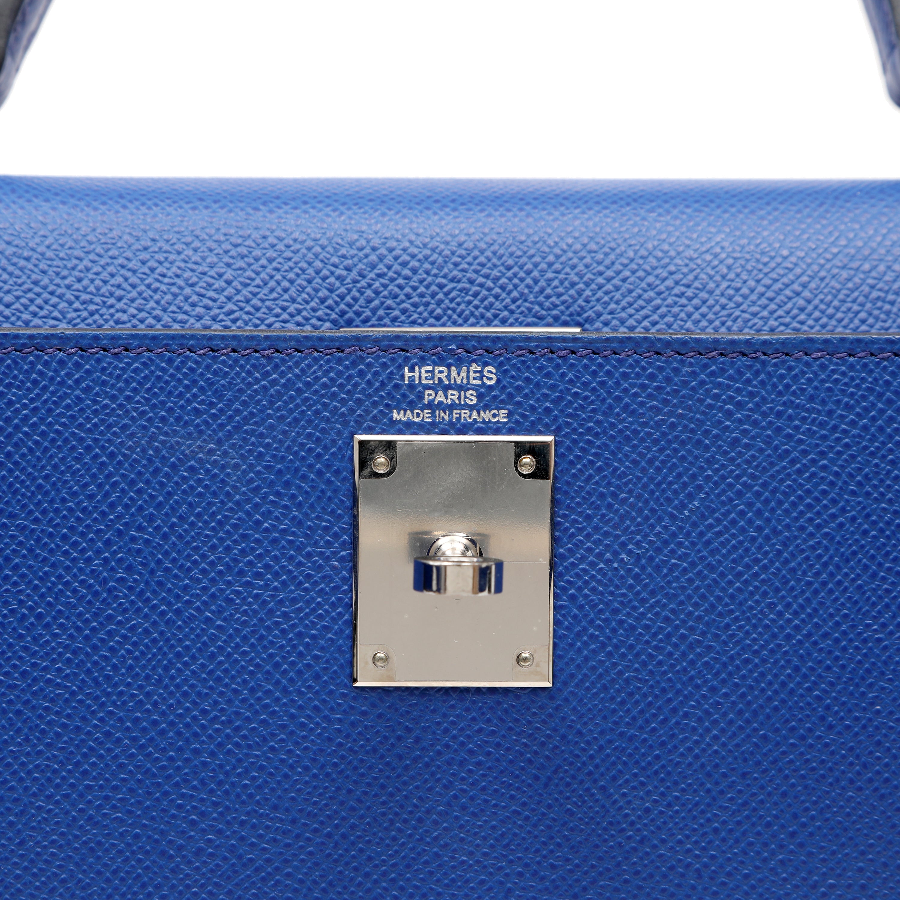 Hermes Kelly 28cm Bleu Cobalt