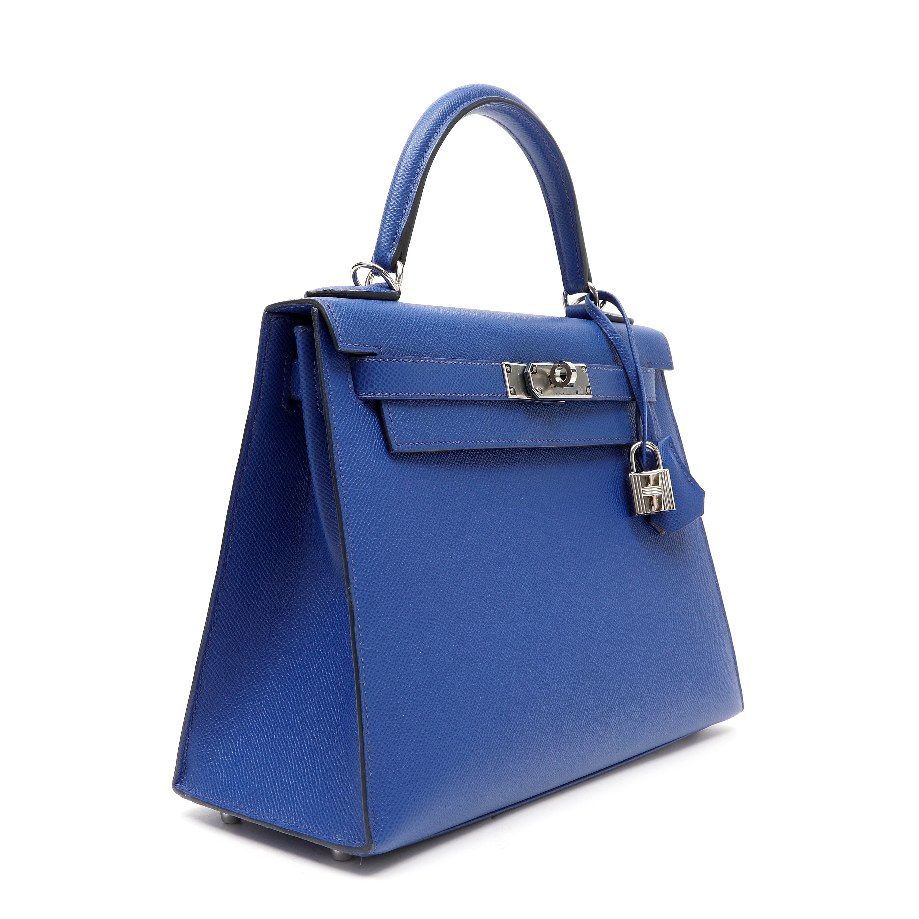 Hermes Kelly 28cm Bleu Cobalt
