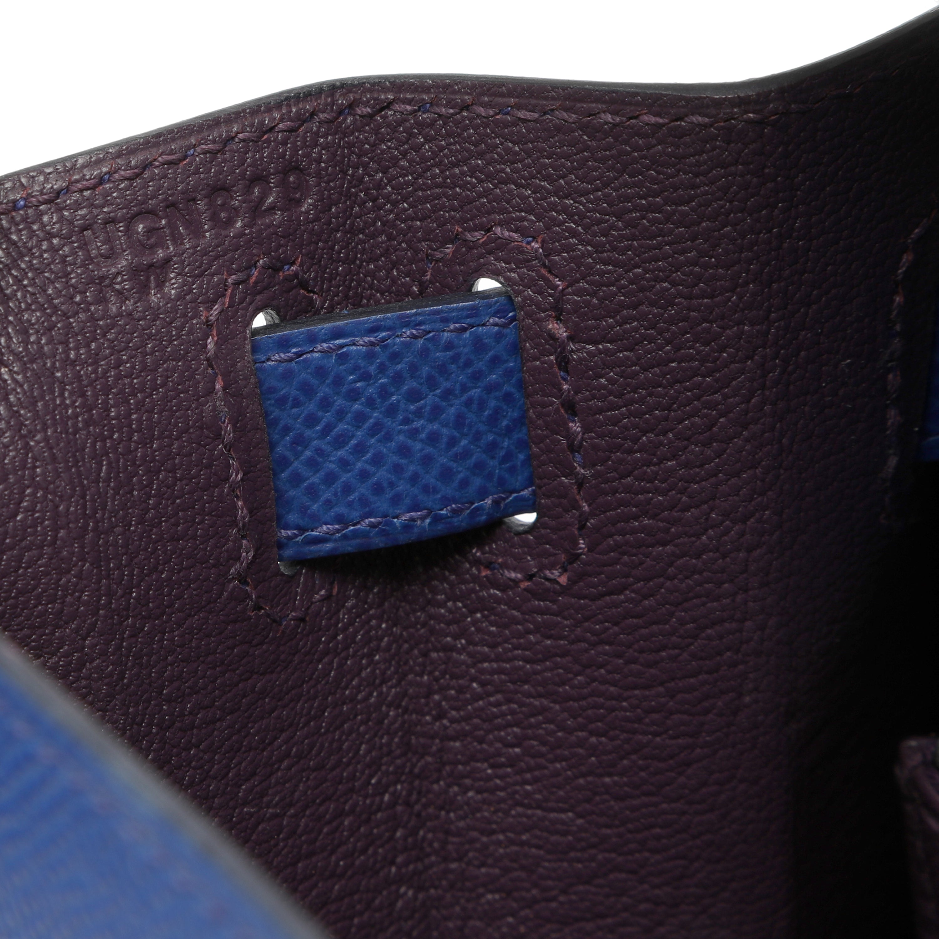 Hermes Kelly 28cm Bleu Cobalt