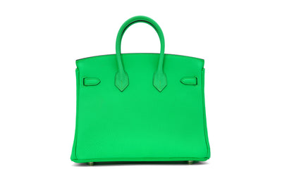 Hermès vert comics 25cm Birkin