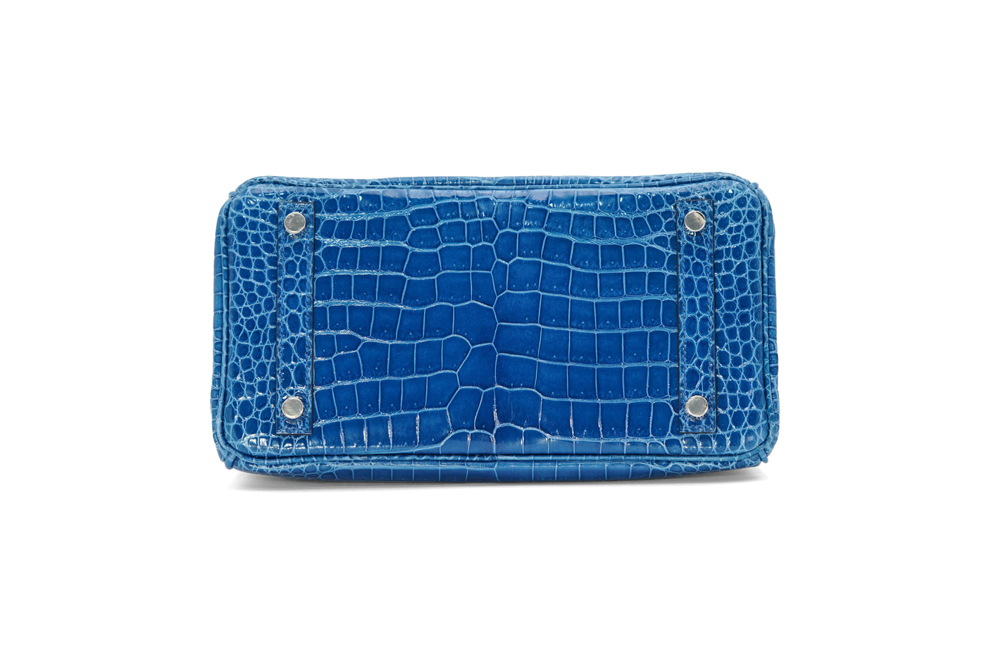 Hermes Mykonos porosus crocodile 25cm Birkin