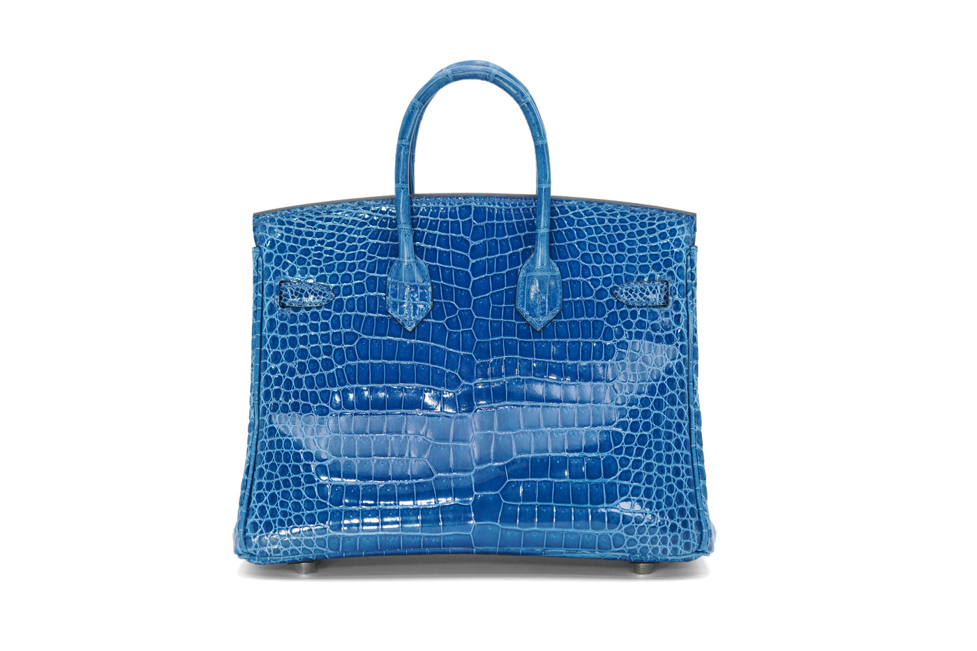 Hermes Mykonos porosus crocodile 25cm Birkin