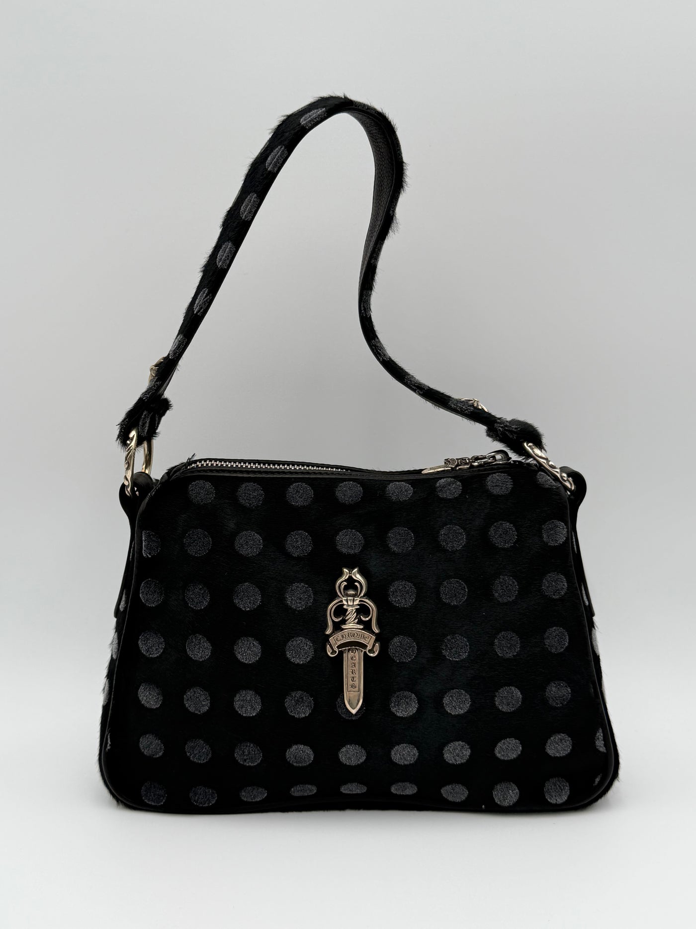 Chrome Hearts polka dot chicken nugget bag
