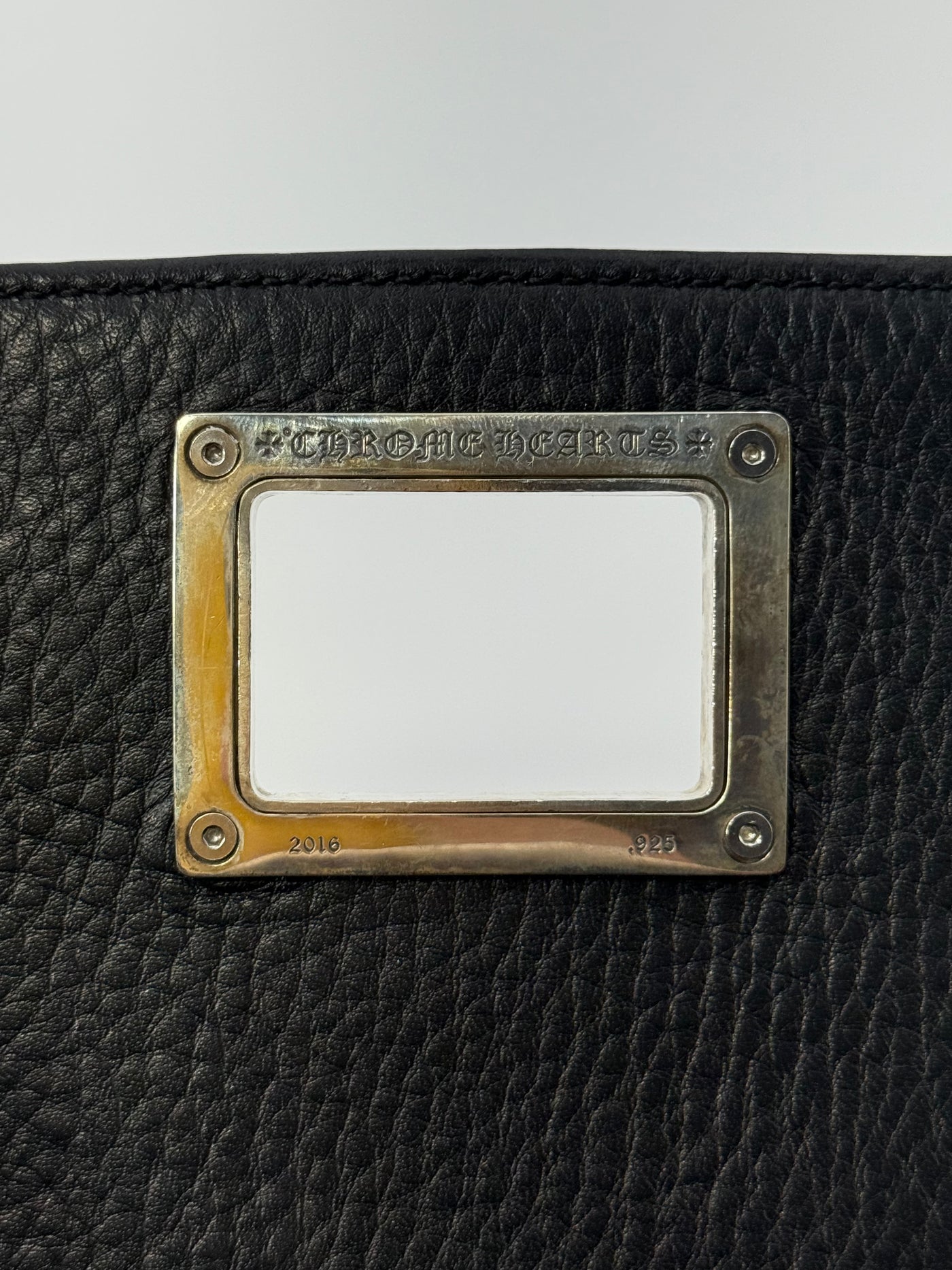 Chrome Hearts Raffia top handle wicker bag