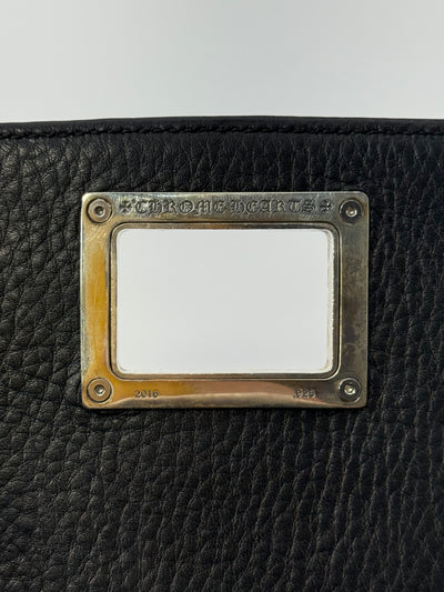 Chrome Hearts Raffia top handle wicker bag