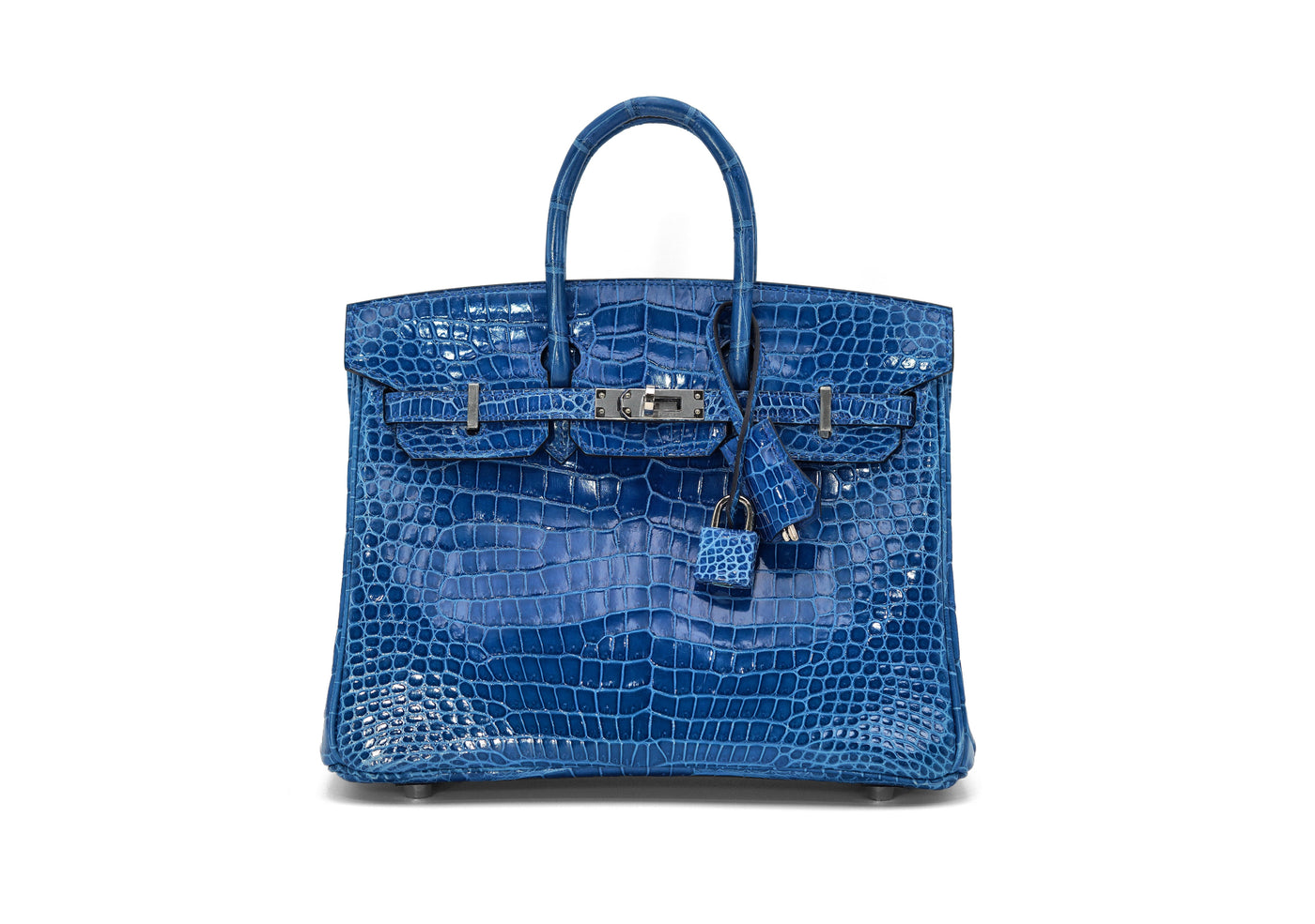 Hermes Mykonos porosus crocodile 25cm Birkin