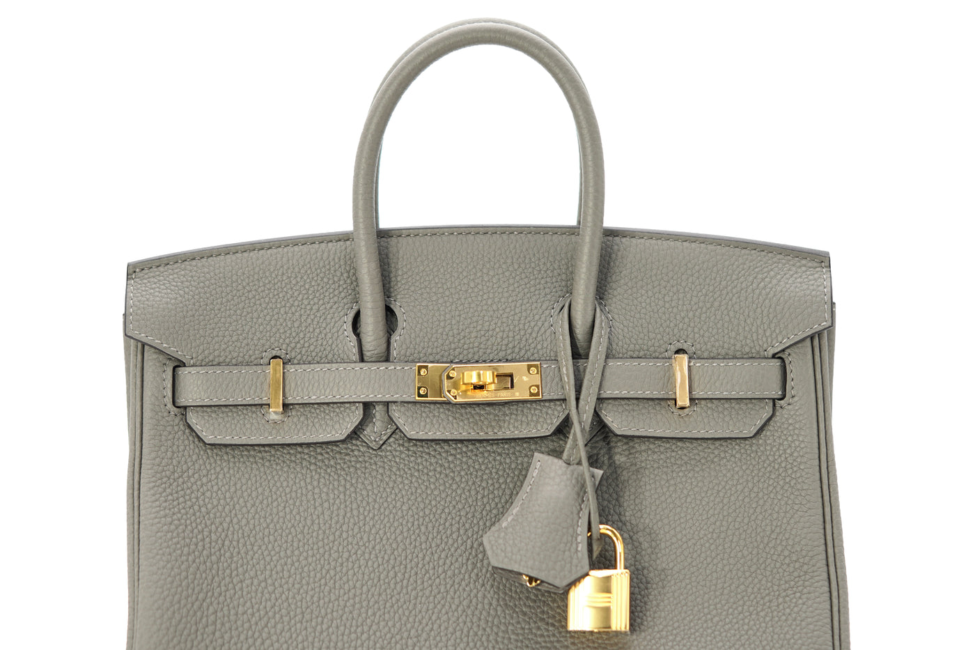 Hermès gris Meyer 25cm Birkin