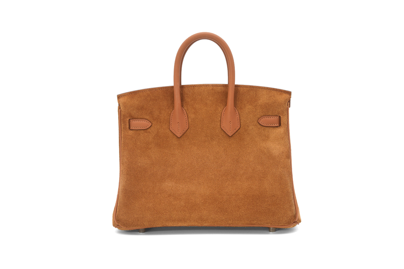 Hermès Grizzly Birkin 25 Gold Grizzly Suede and Swift