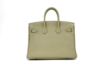 Hermès sauge 25 Birkin