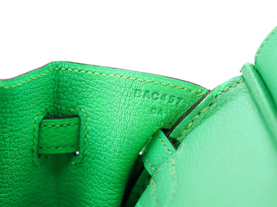 Hermès vert comics 25cm Birkin