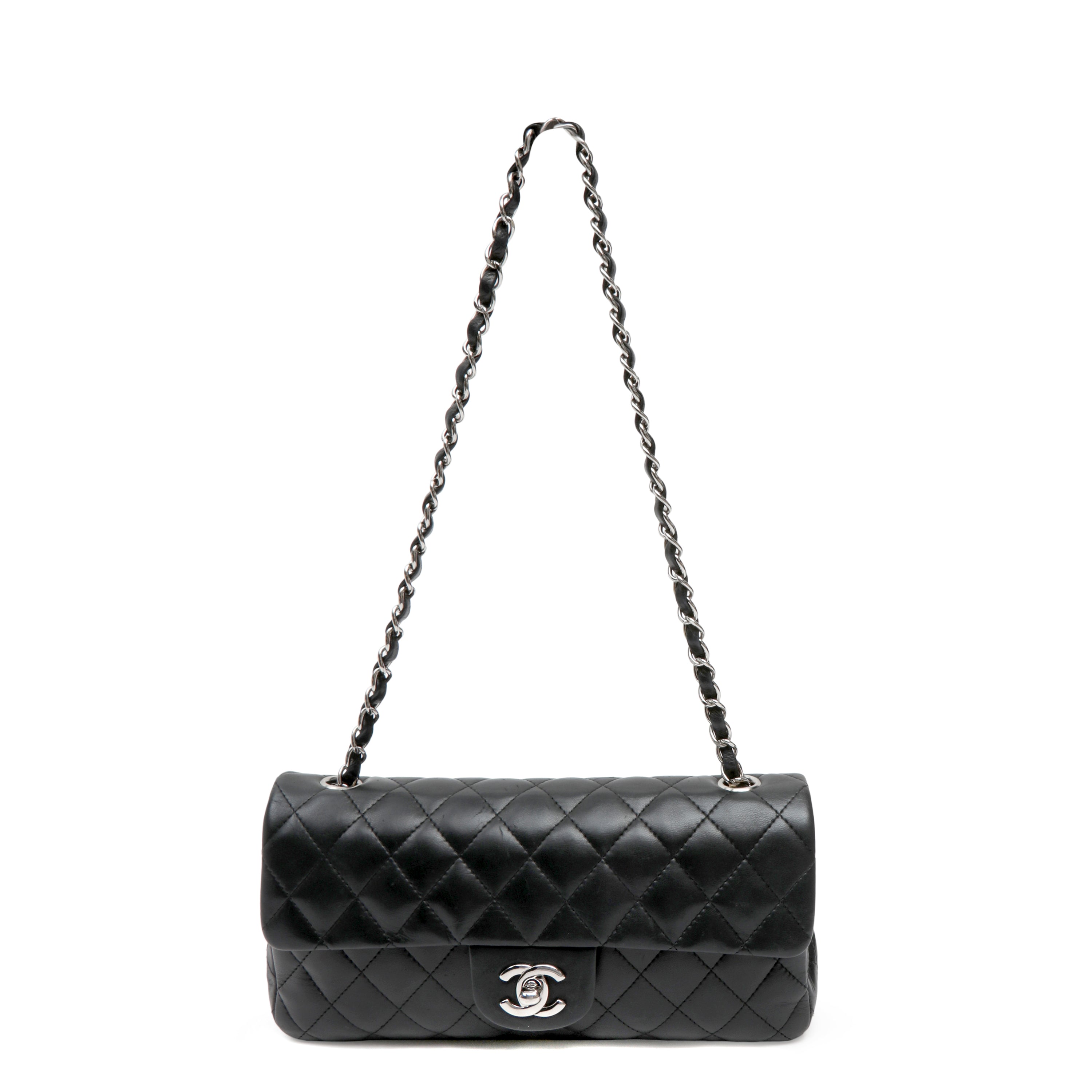 Chanel Black East West Lambskin 2005-2006
