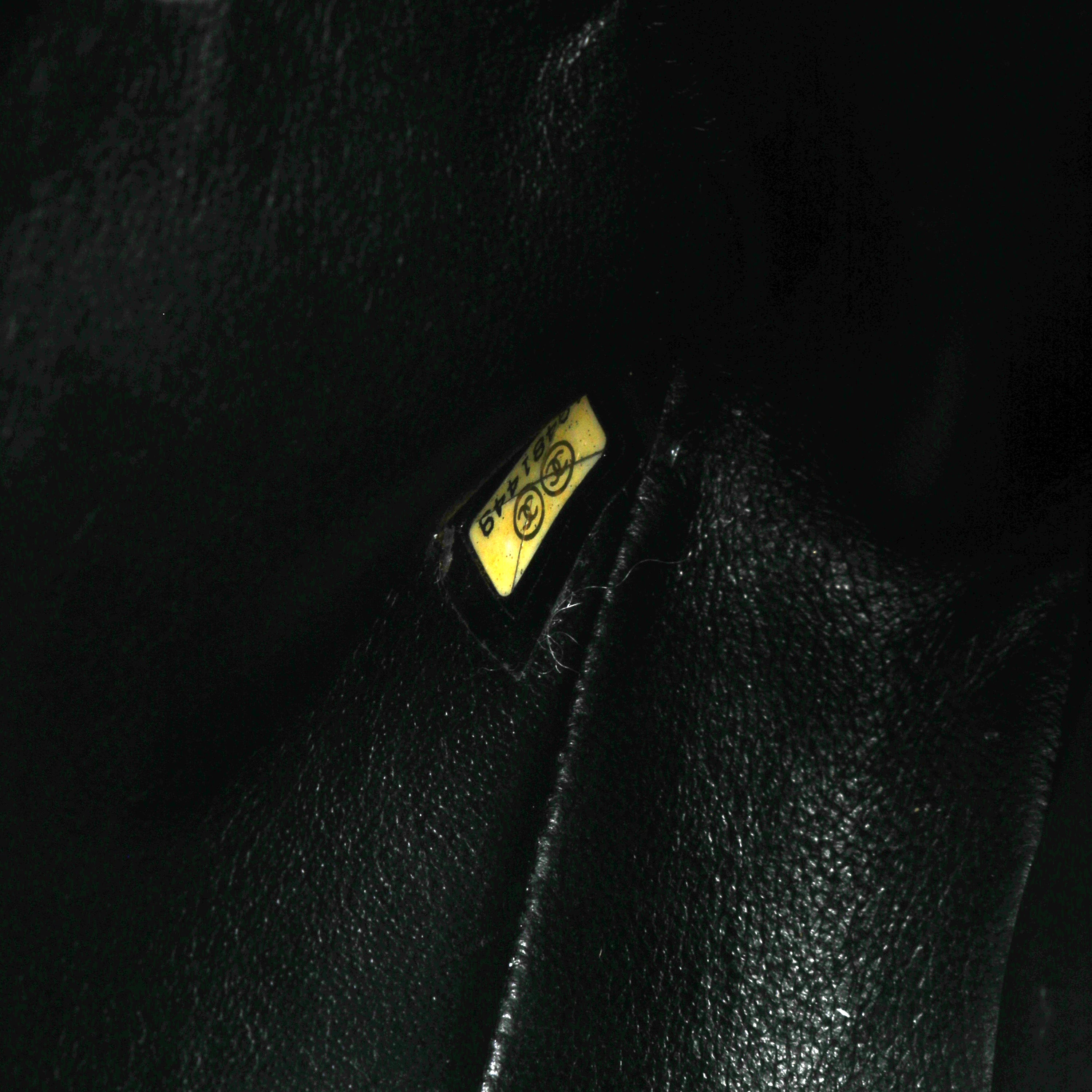 Chanel Black East West Lambskin 2005-2006