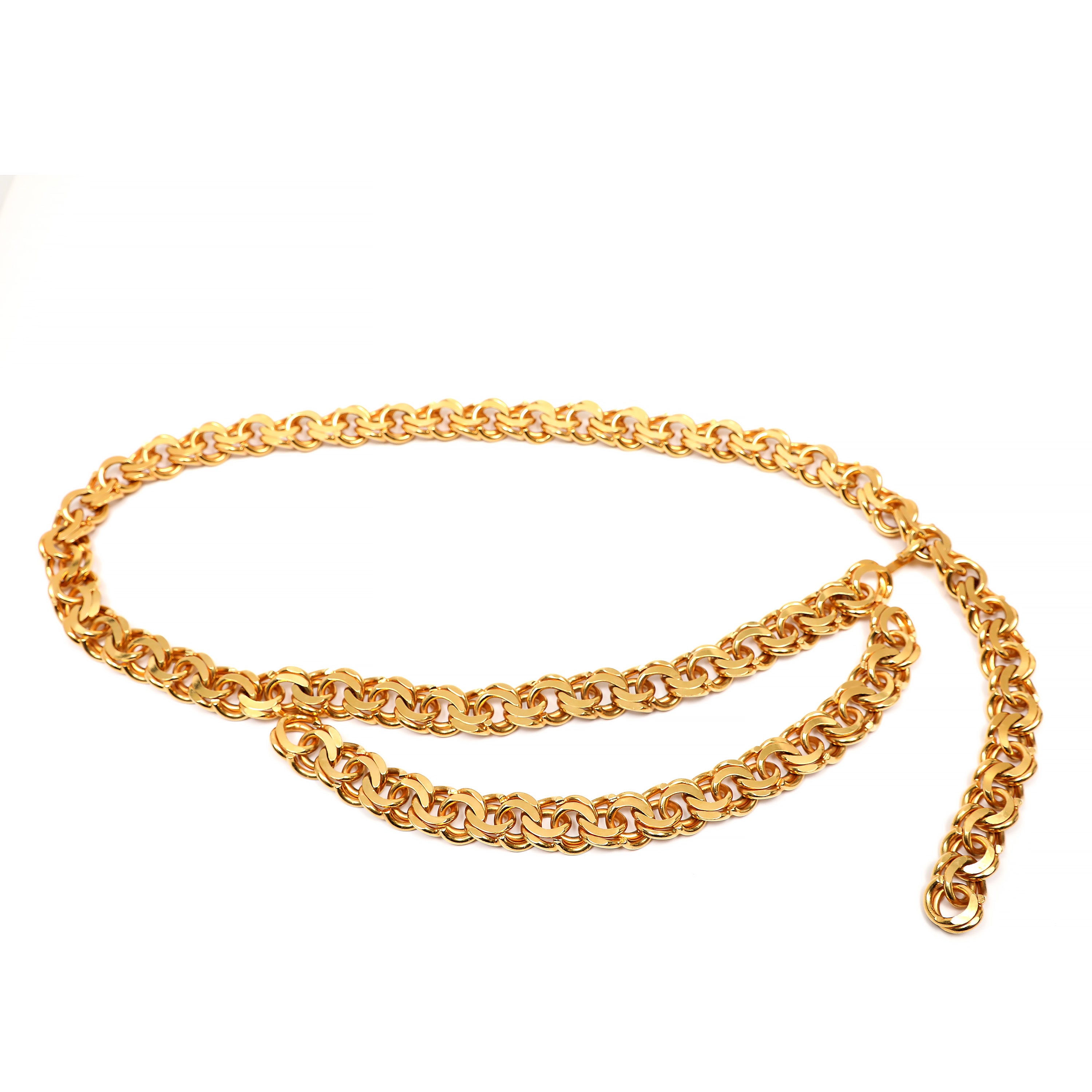 Chanel Chunk Chain Belt Gold