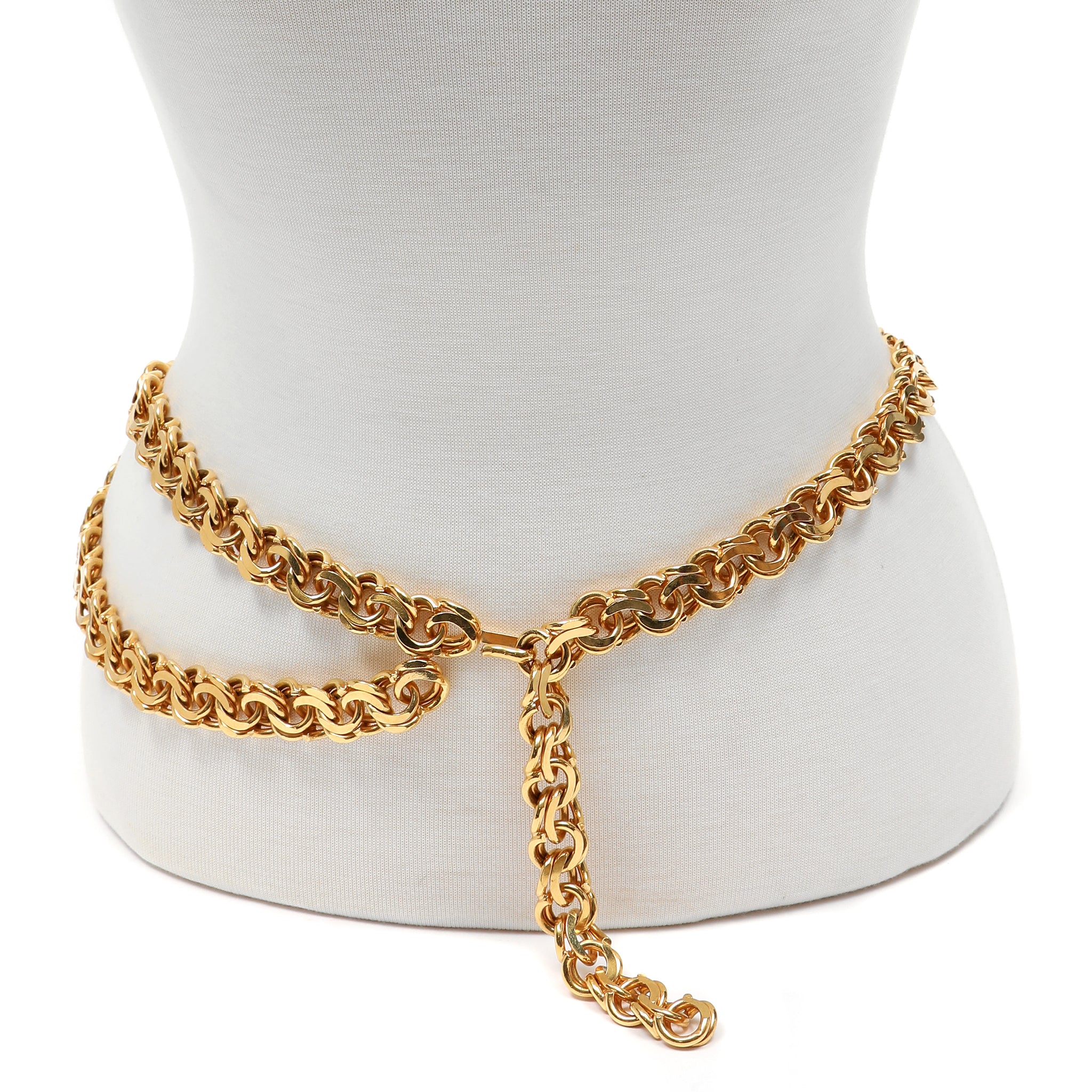 Chanel Chunk Chain Belt Gold
