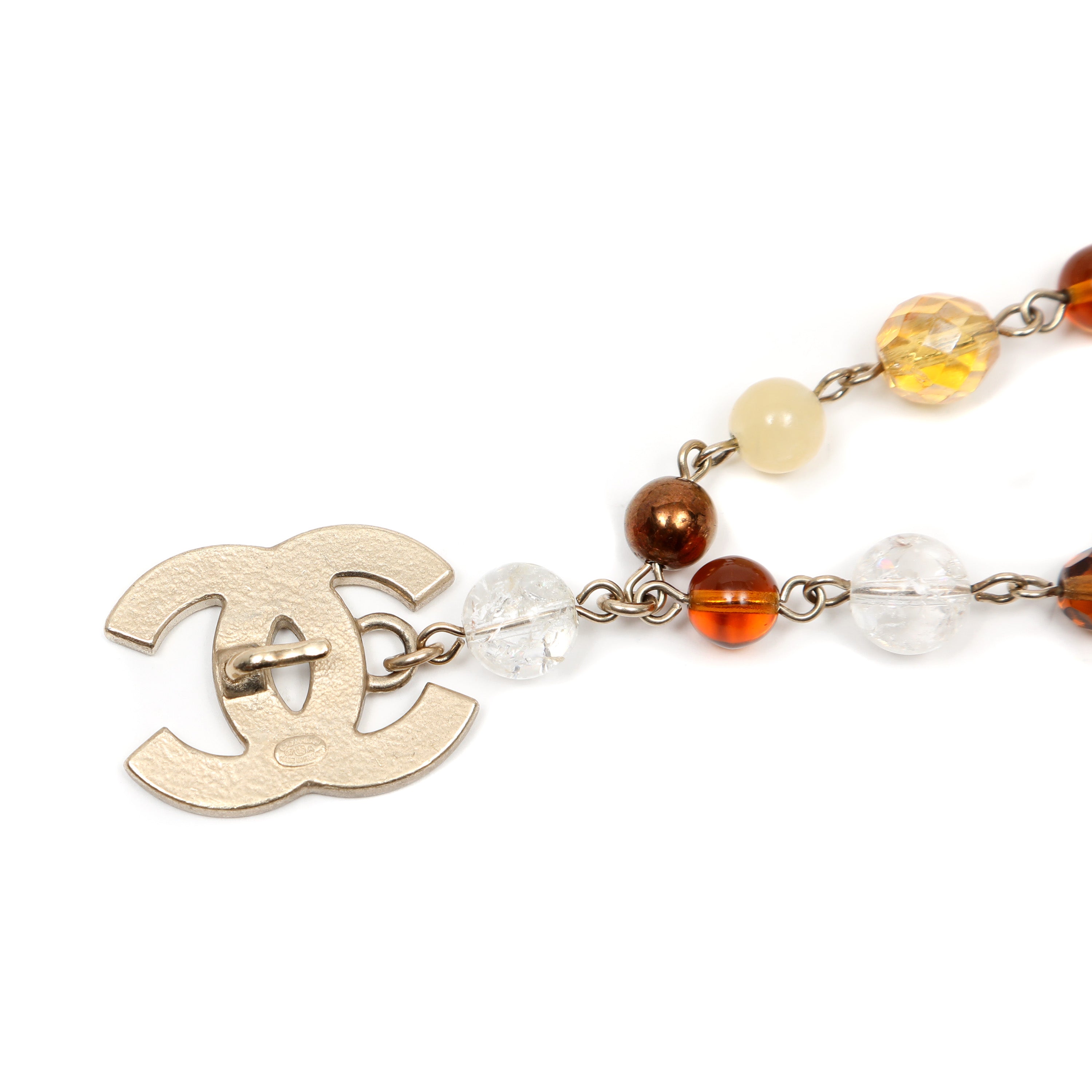 Chanel Long Belt Beaded Strands and Pearls w/CC Clasp