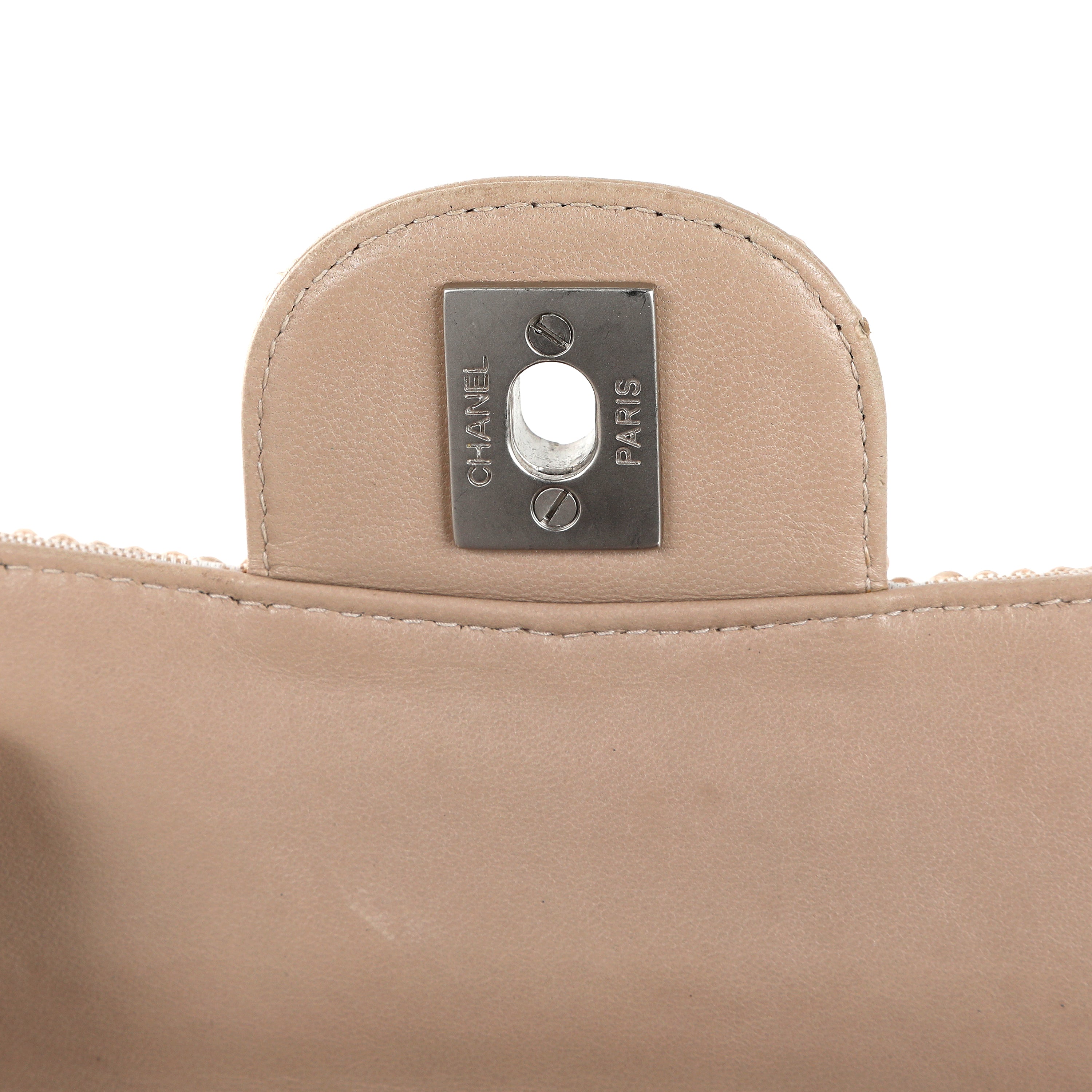 Chanel Paris-Cosmopolite Métiers d'Art Pearl Mini Flap Bag Gold Leather Faux Pearl Beads