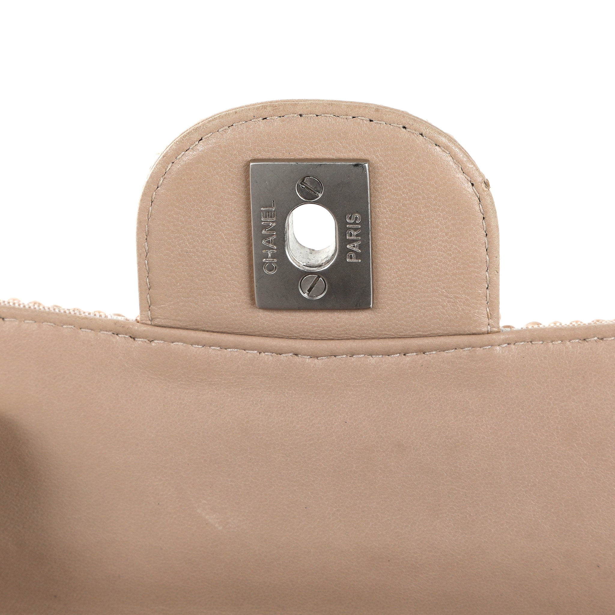 Chanel Paris-Cosmopolite Métiers d'Art Pearl Mini Flap Bag Gold Leather Faux Pearl Beads