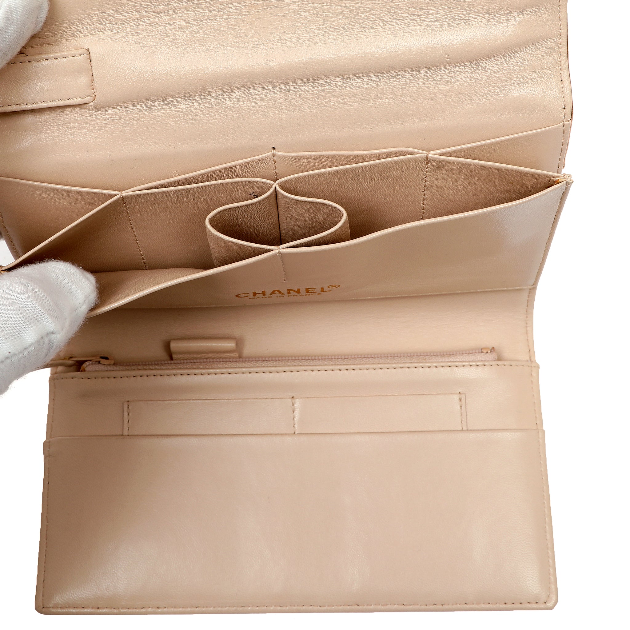 Chanel Pink Tweed and Leather Flap Bag w Camellia Details