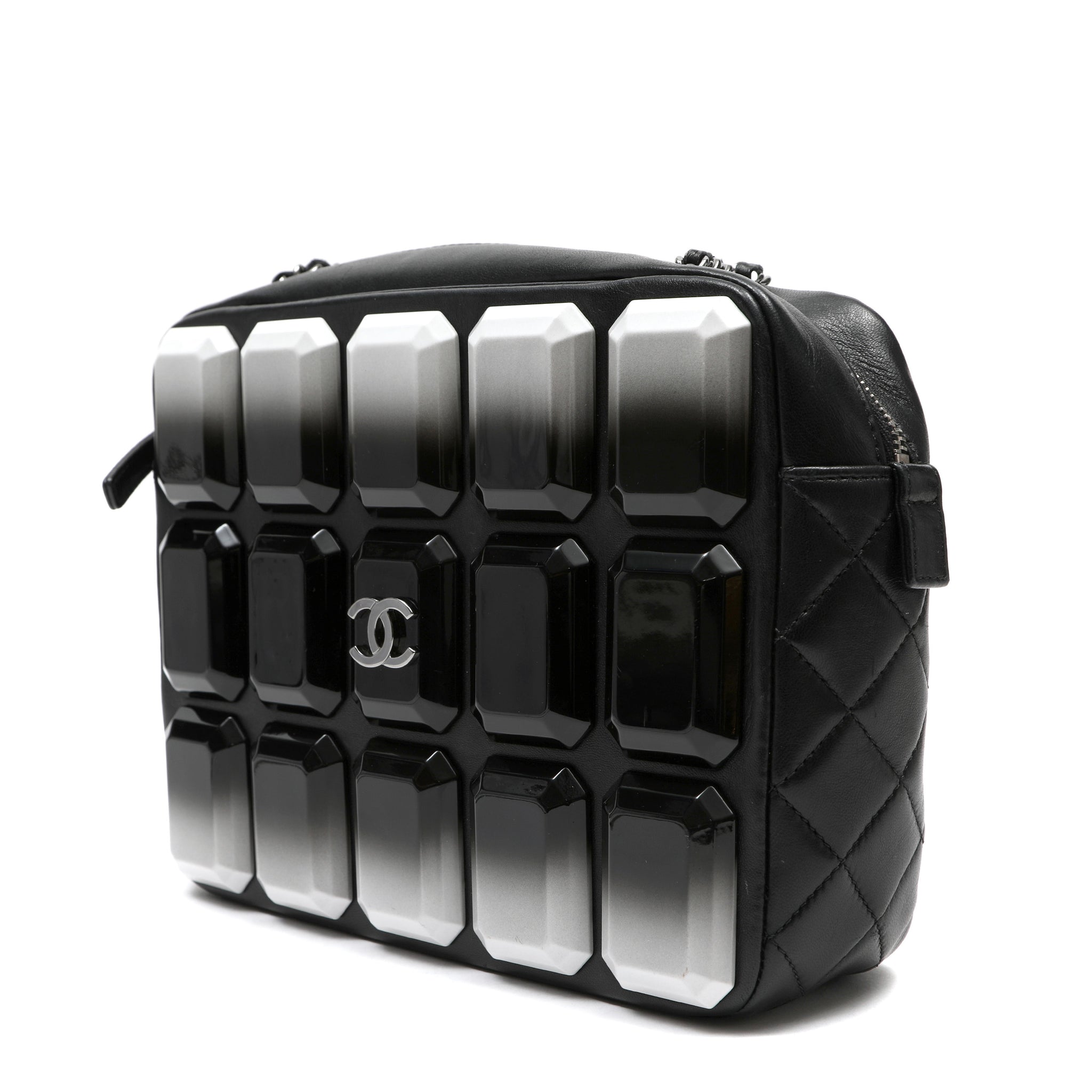 Chanel Plexiglass Evening Art Camera Case