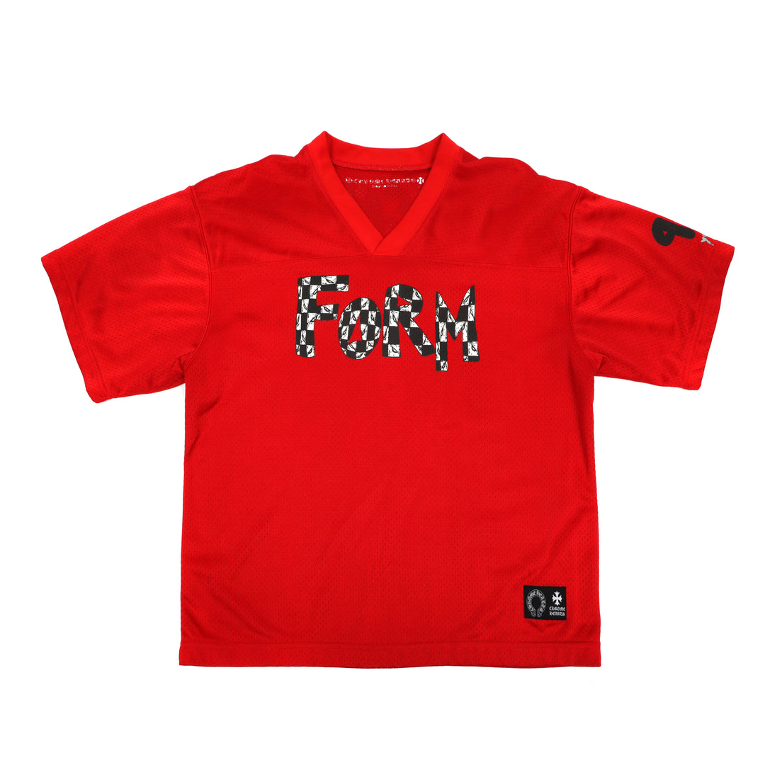 あ*ん様 クロムハーツ×MATTY BOY PPO FORM TEAM MESH Chrome Hearts x Matty Boy PPO Form Team Mesh Red Warm Up Jersey