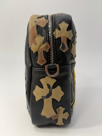 Chrome Hearts x Matty Boy camo cross taka bag