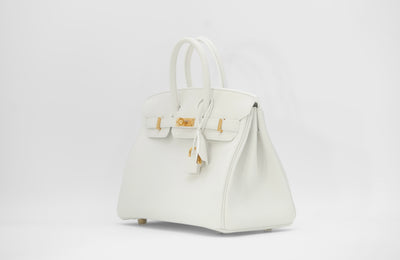 Hermes Snow White 25cm Birkin
