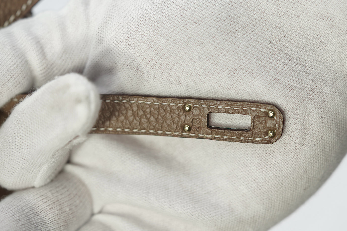 Hermès Etoupe Togo Birkin 25