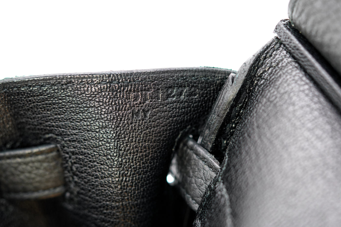 Hermes 25 black togo birkin rose gold hardware