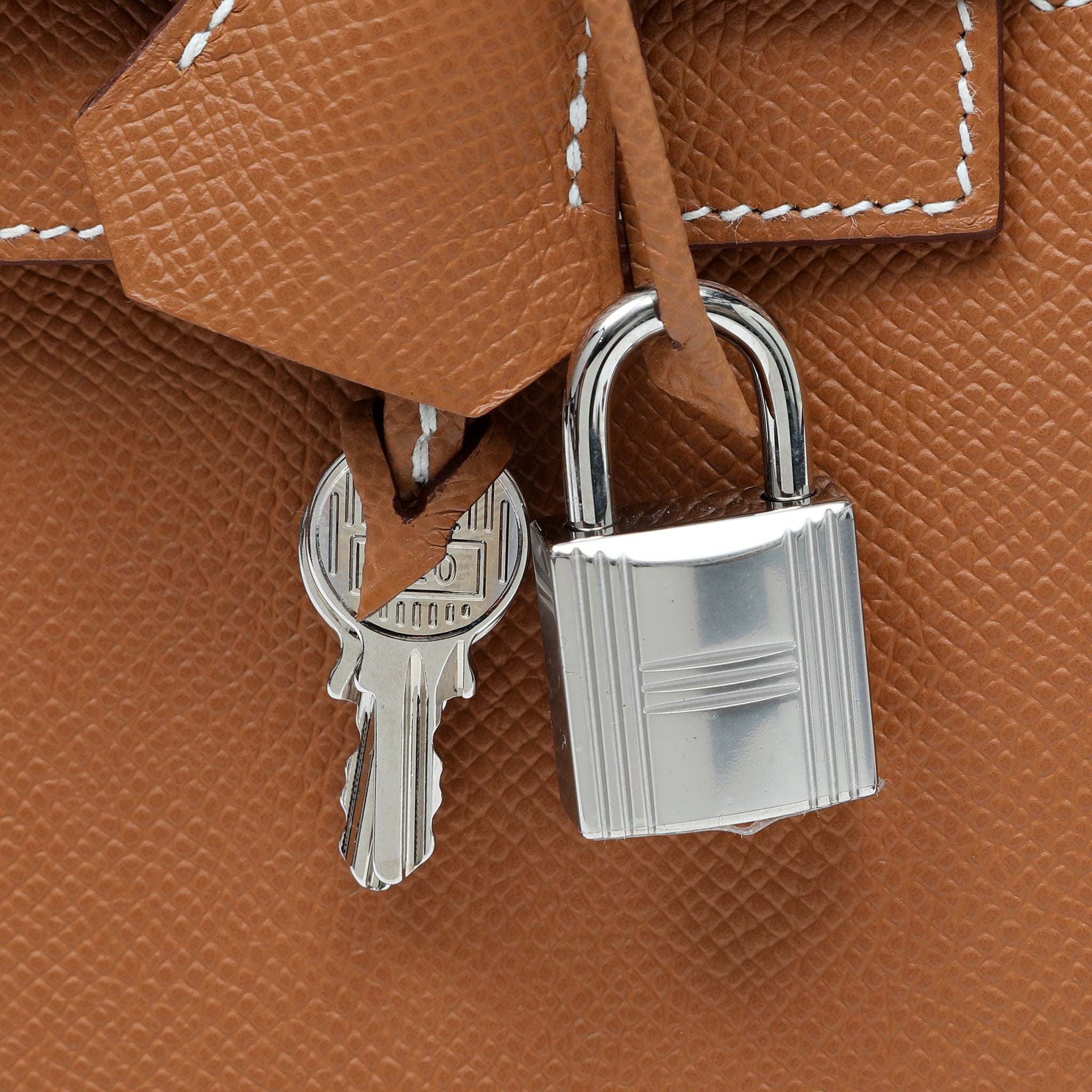 Hermès Kelly Sellier 25cm Handbag in Gold Epsom Leather w PH