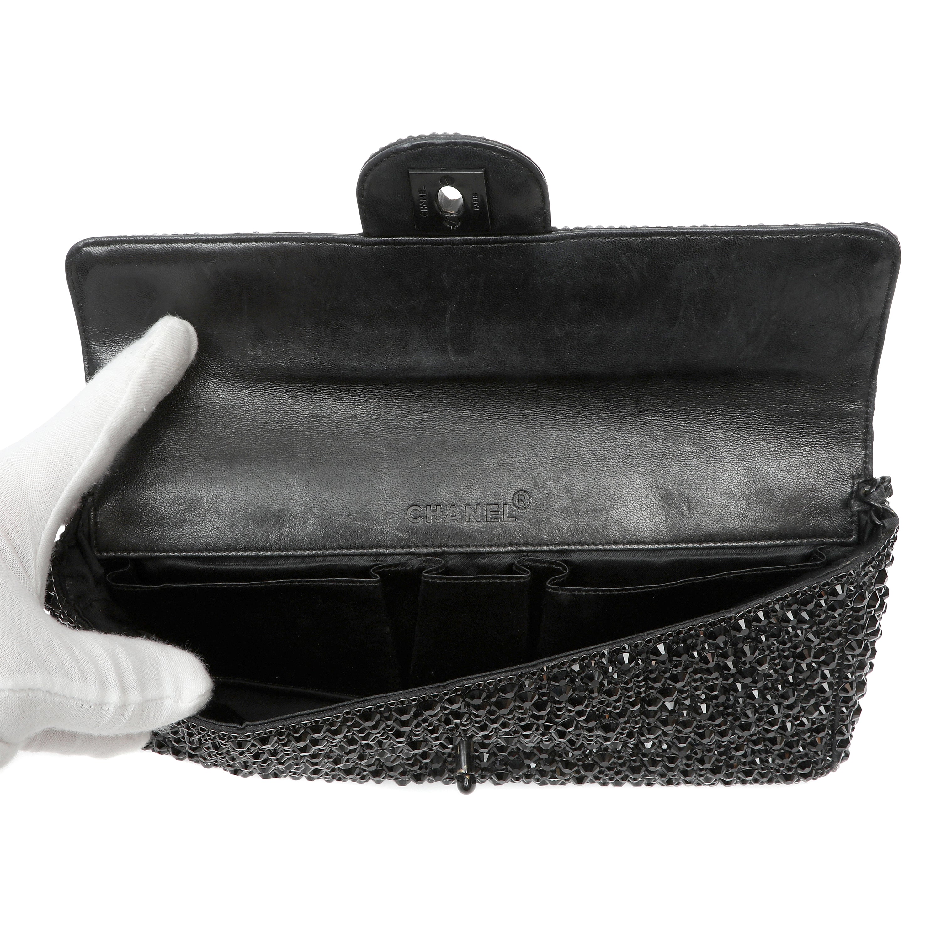 Limited Edition Chanel Mini Crystal Strass Sparkle Flap Bag Fall 2011 Collection