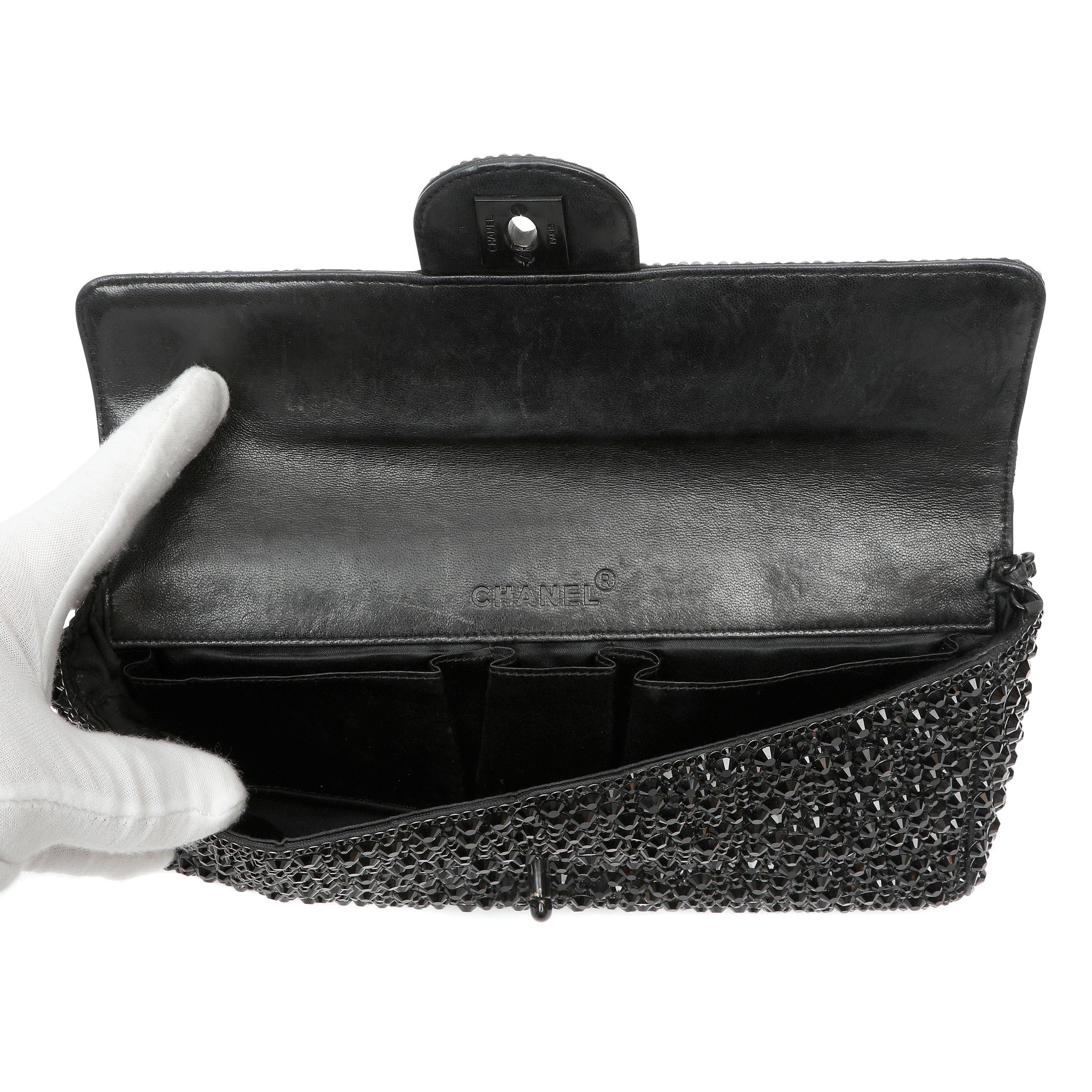 Limited Edition Chanel Mini Crystal Strass Sparkle Flap Bag Fall 2011 Collection