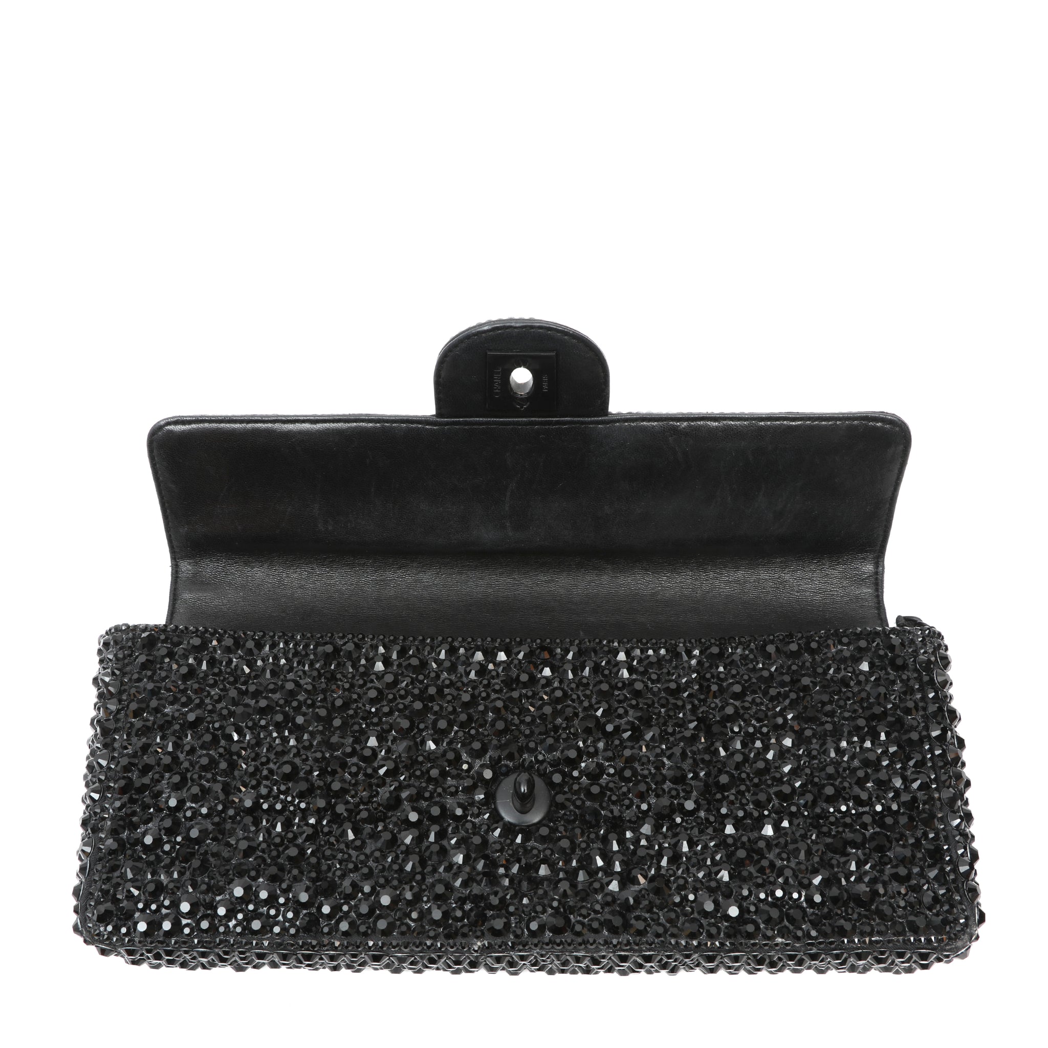 Limited Edition Chanel Mini Crystal Strass Sparkle Flap Bag Fall 2011 Collection