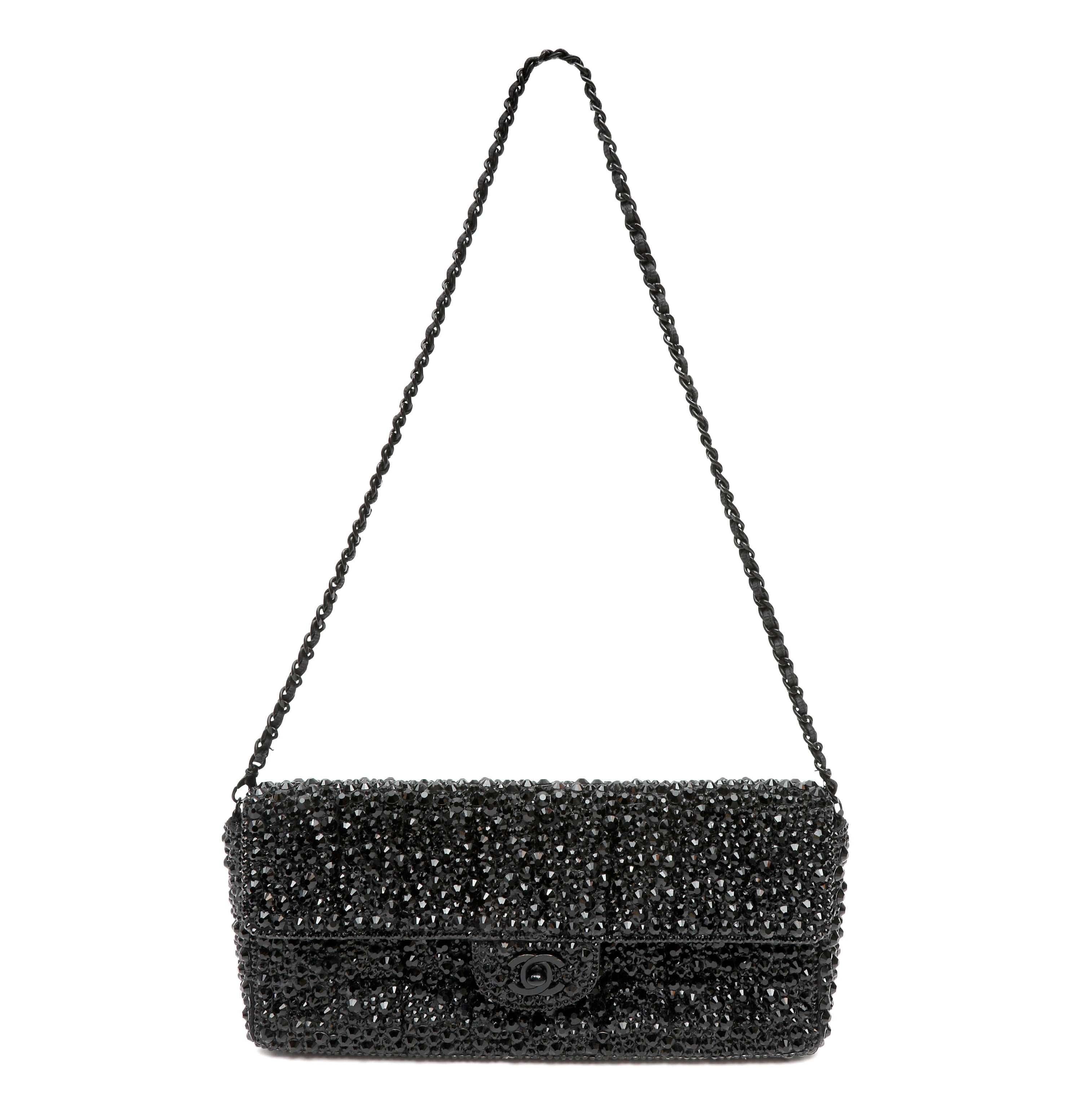 Limited Edition Chanel Mini Crystal Strass Sparkle Flap Bag Fall 2011 Collection
