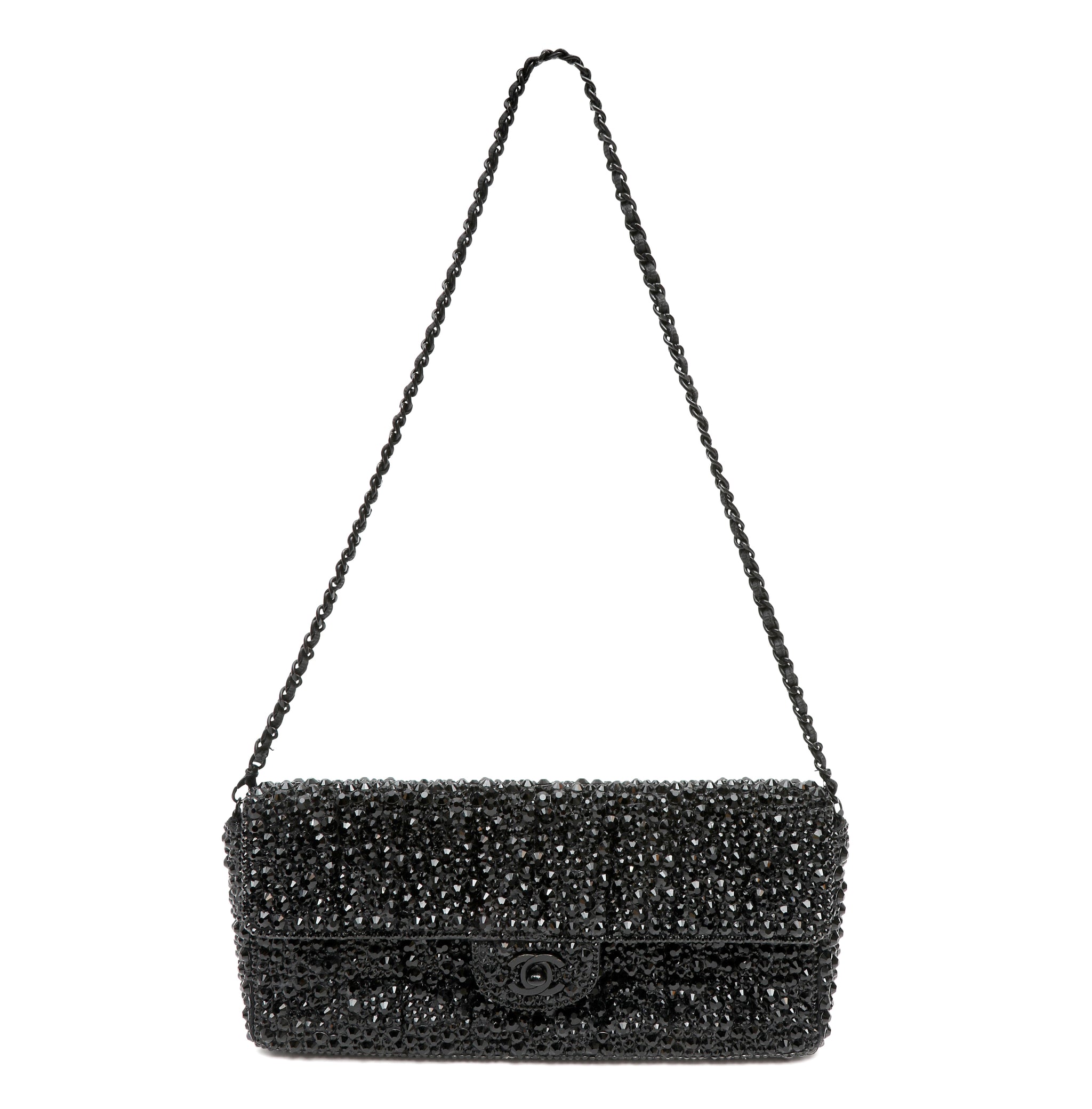 Limited Edition Chanel Mini Crystal Strass Sparkle Flap Bag Fall 2011 Collection